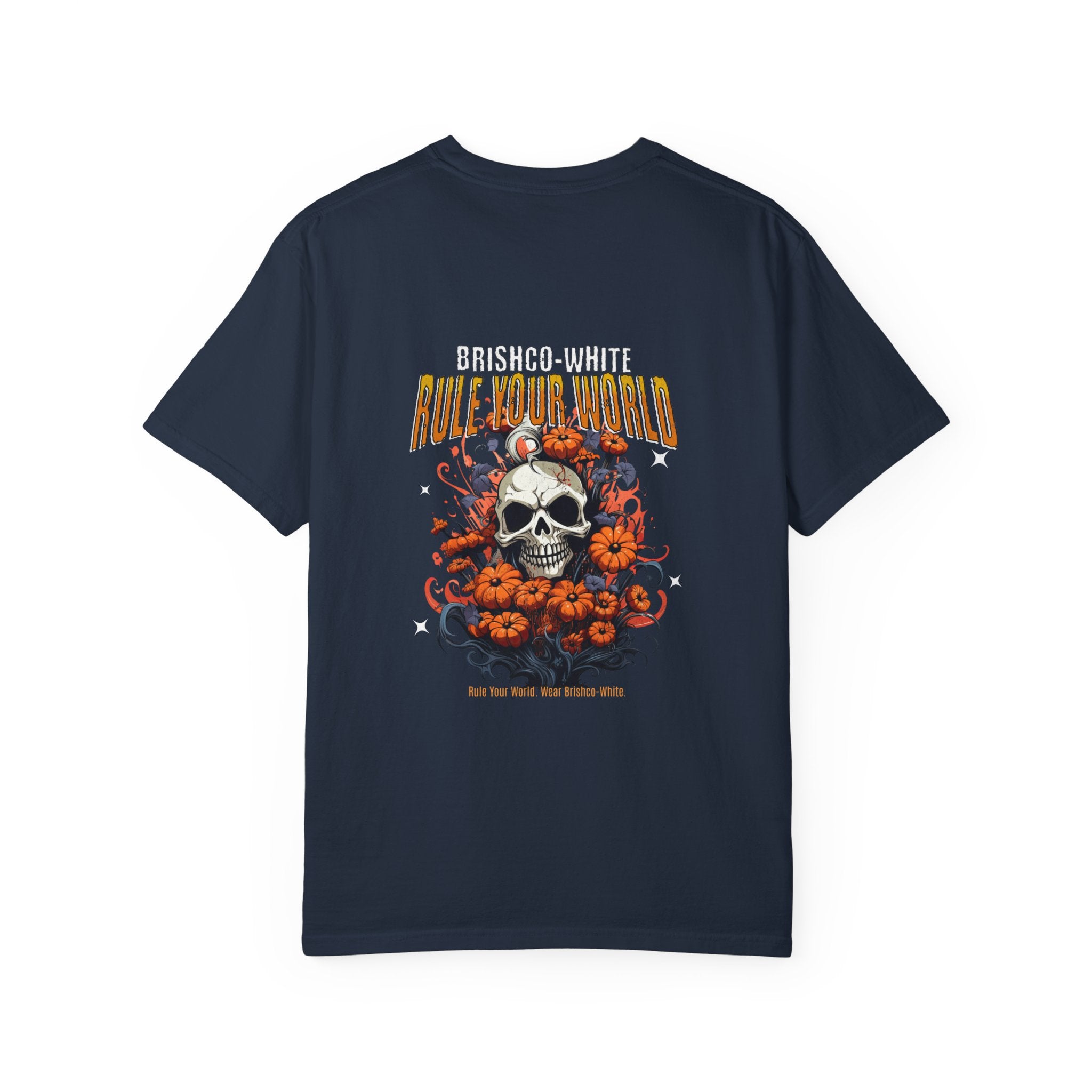 Skull Floral Unisex Tee, Vintage-Inspired T-Shirt, Casual Streetwear, Grunge Fashion, Perfect for Halloween & Every Day