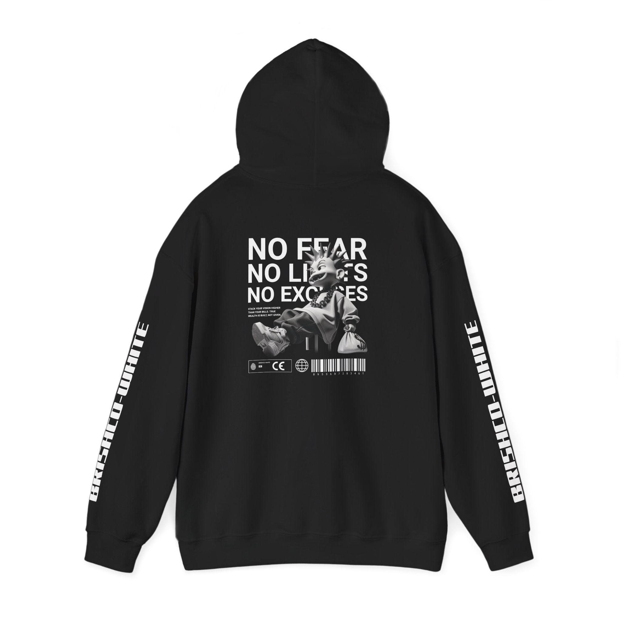 Urban Streetwear Hoodie, Funny Graphic Sweatshirt, Casual Unisex Pullover, Gift for Art Lovers, Unique Artist Apparel