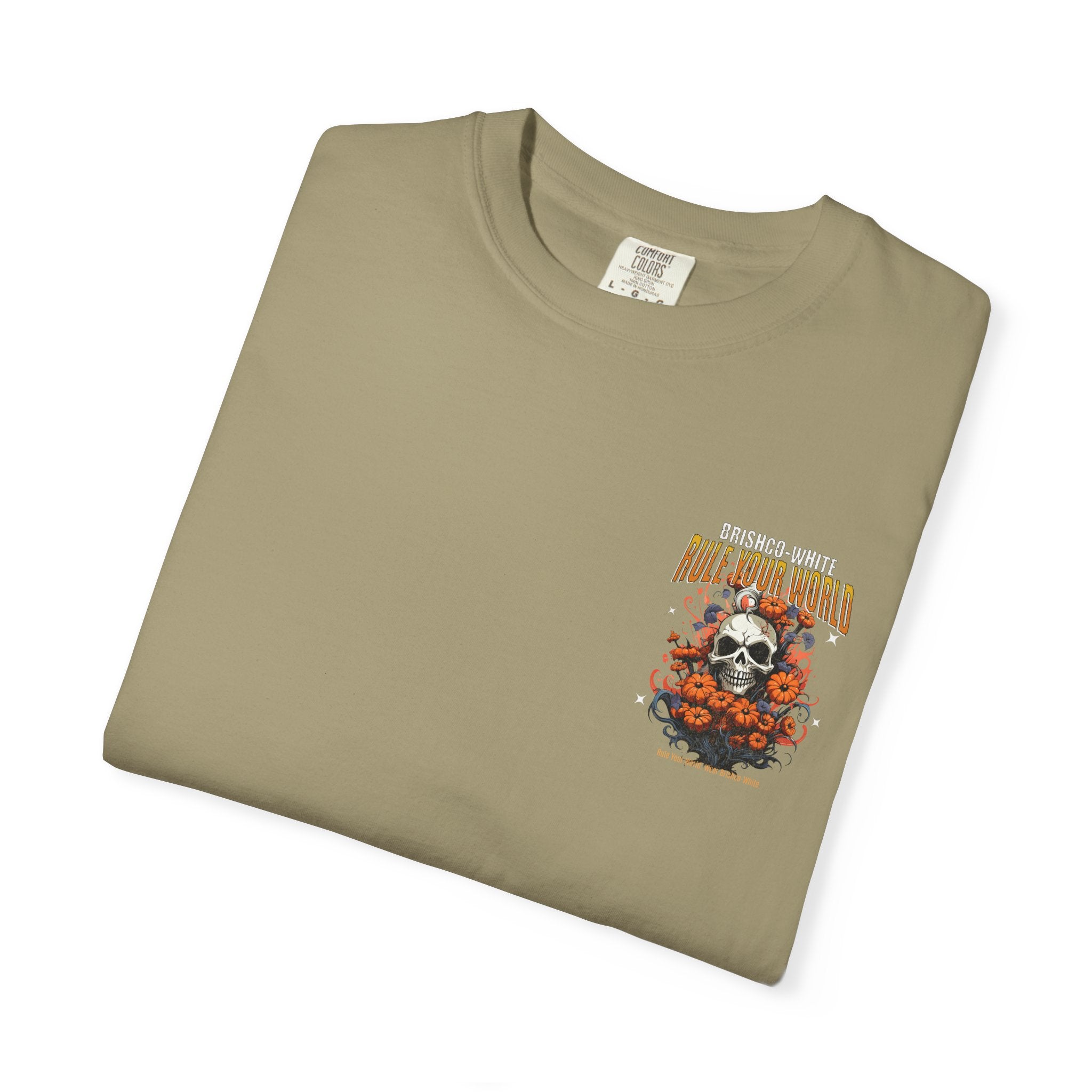 Skull Floral Unisex Tee, Vintage-Inspired T-Shirt, Casual Streetwear, Grunge Fashion, Perfect for Halloween & Every Day