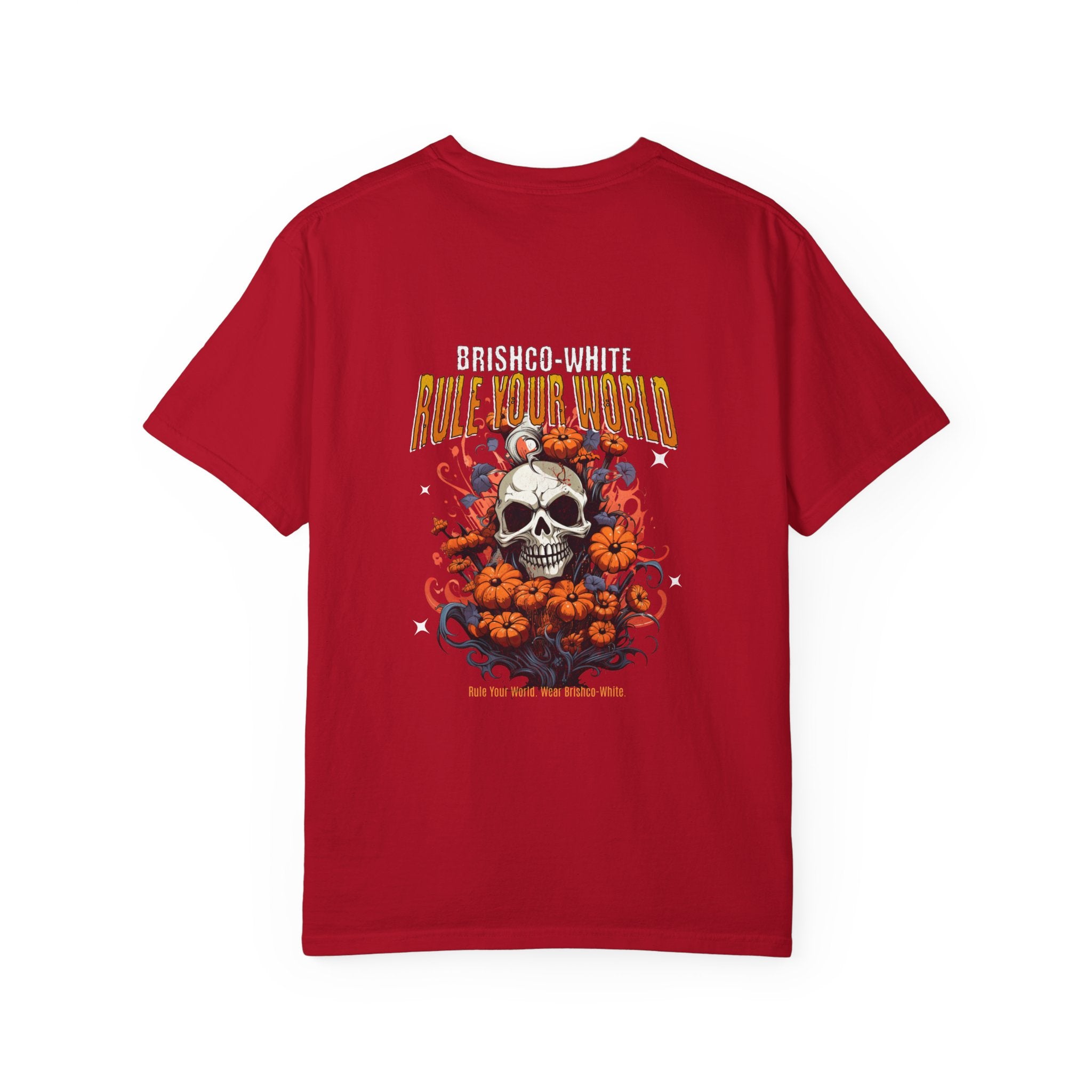 Skull Floral Unisex Tee, Vintage-Inspired T-Shirt, Casual Streetwear, Grunge Fashion, Perfect for Halloween & Every Day