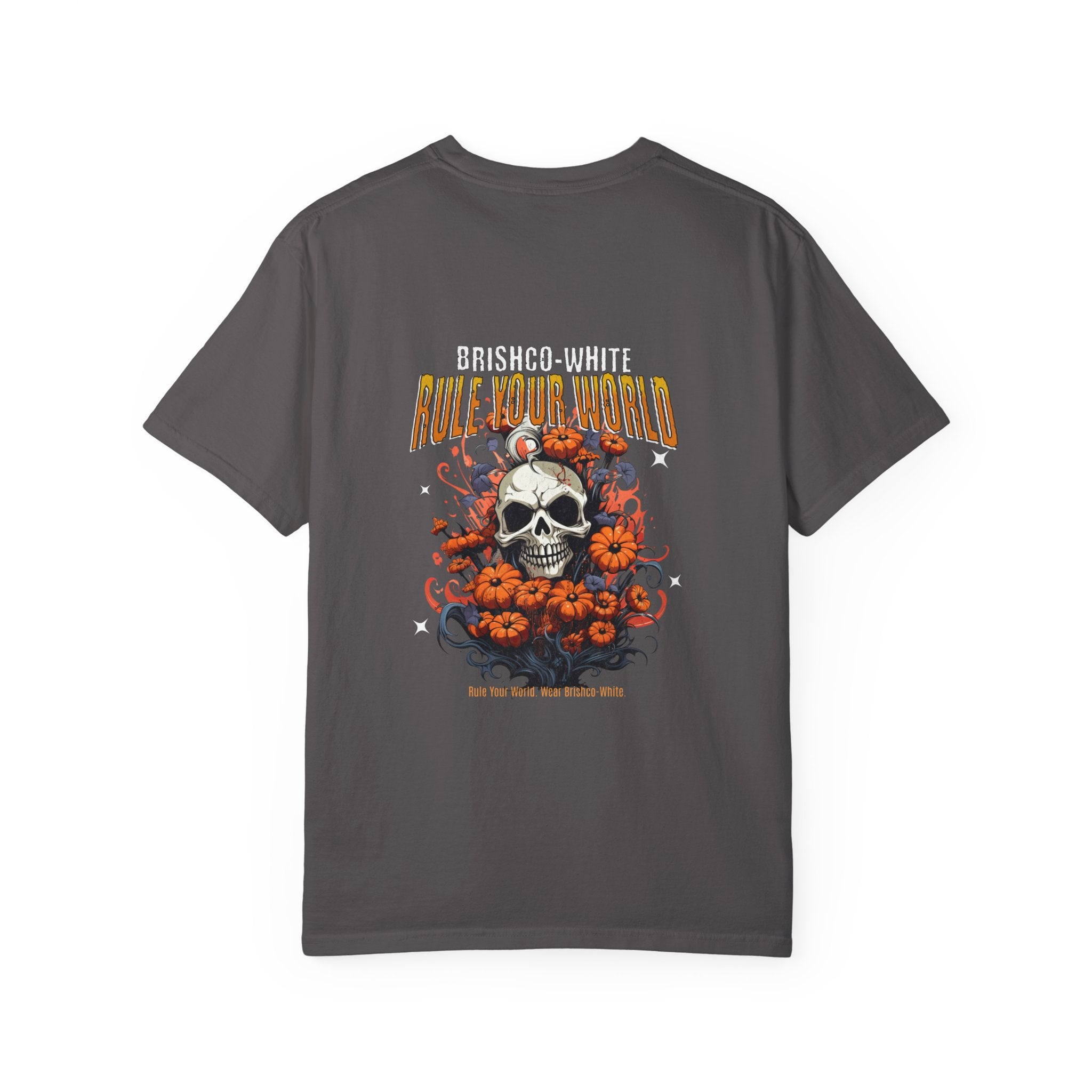 Skull Floral Unisex Tee, Vintage-Inspired T-Shirt, Casual Streetwear, Grunge Fashion, Perfect for Halloween & Every Day