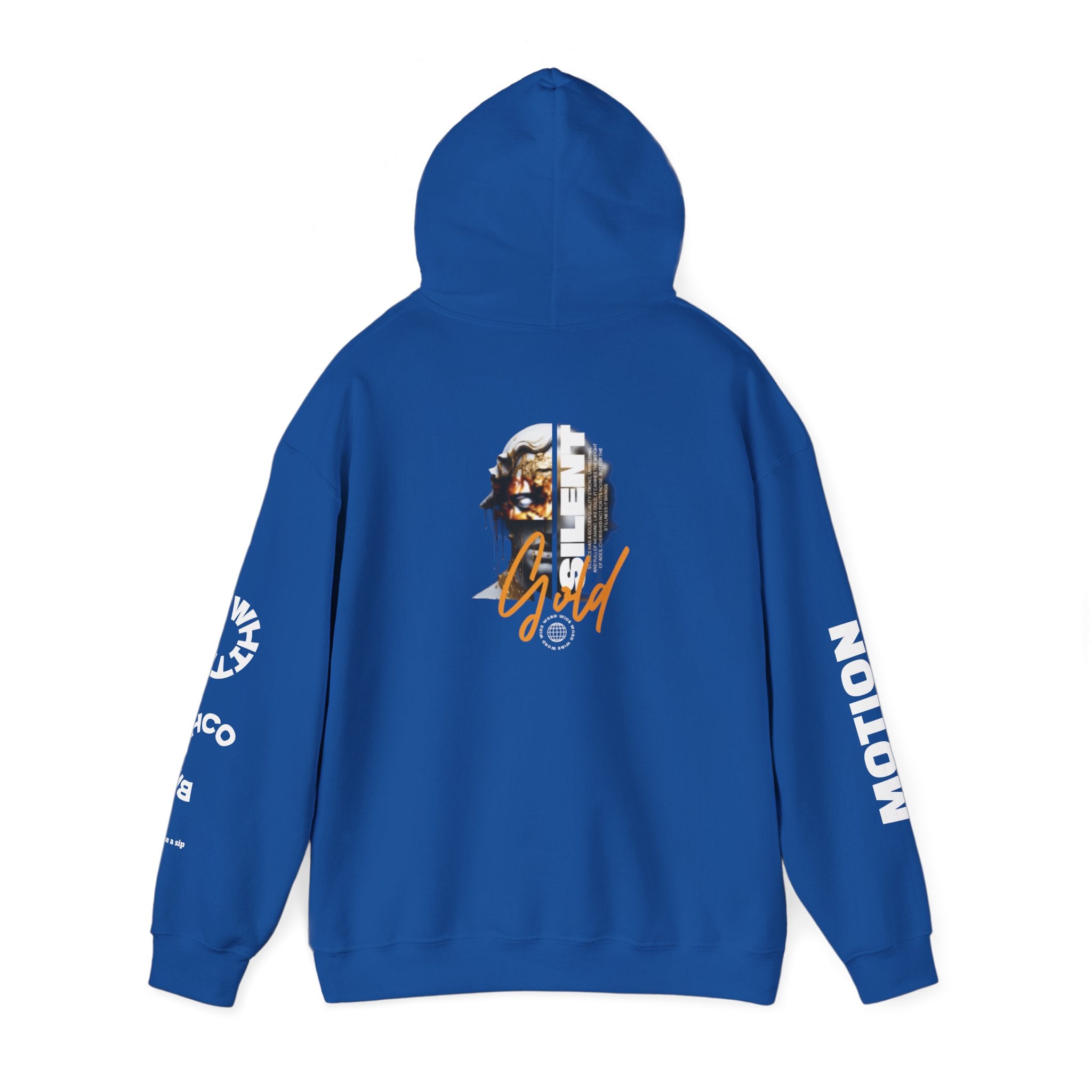 Gold Lion Unisex Heavy Blend Hooded Sweatshirt, Cozy Fall Fashion, Great Gift for Birthdays, Casual Outfit, Relaxed Vibes