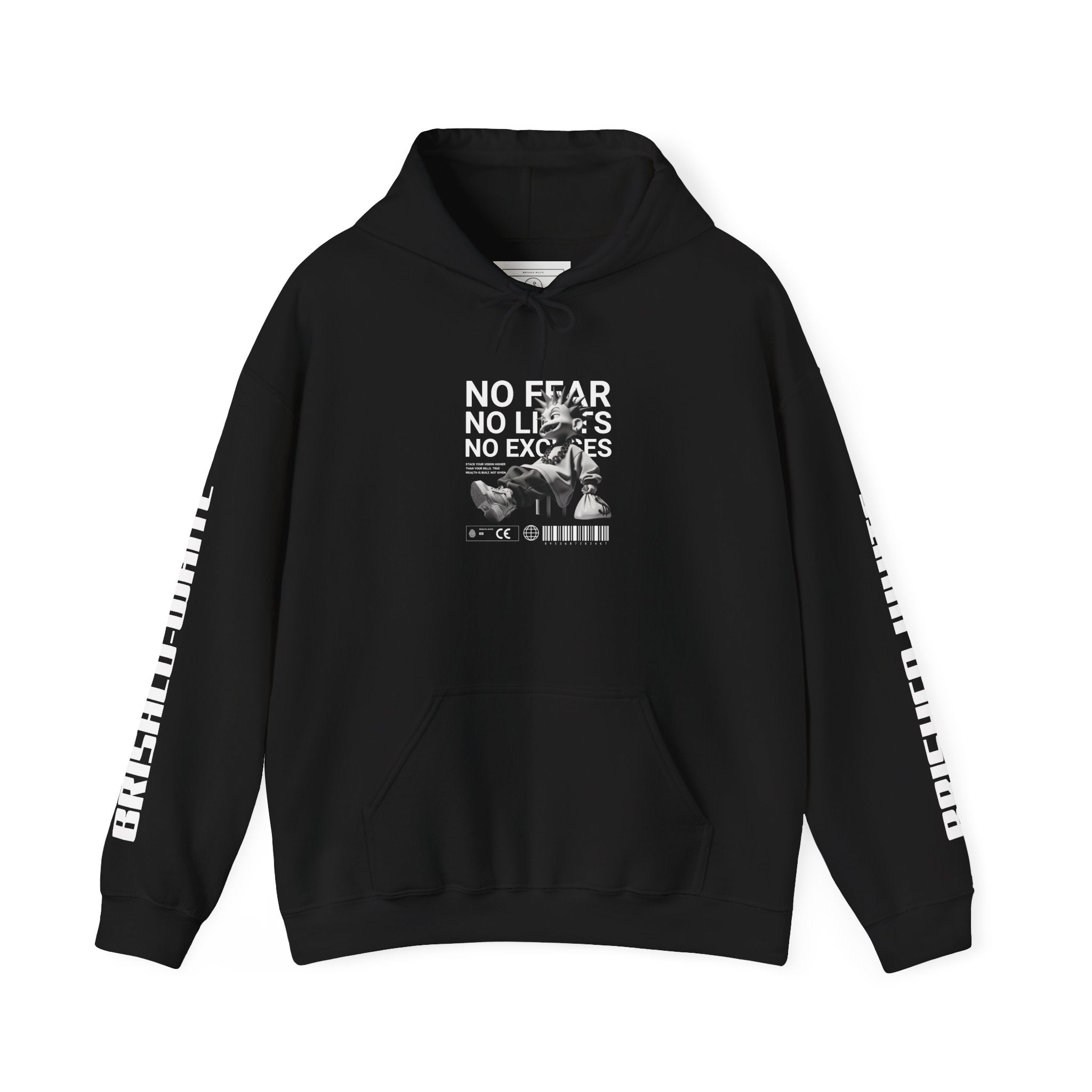 Urban Streetwear Hoodie, Funny Graphic Sweatshirt, Casual Unisex Pullover, Gift for Art Lovers, Unique Artist Apparel
