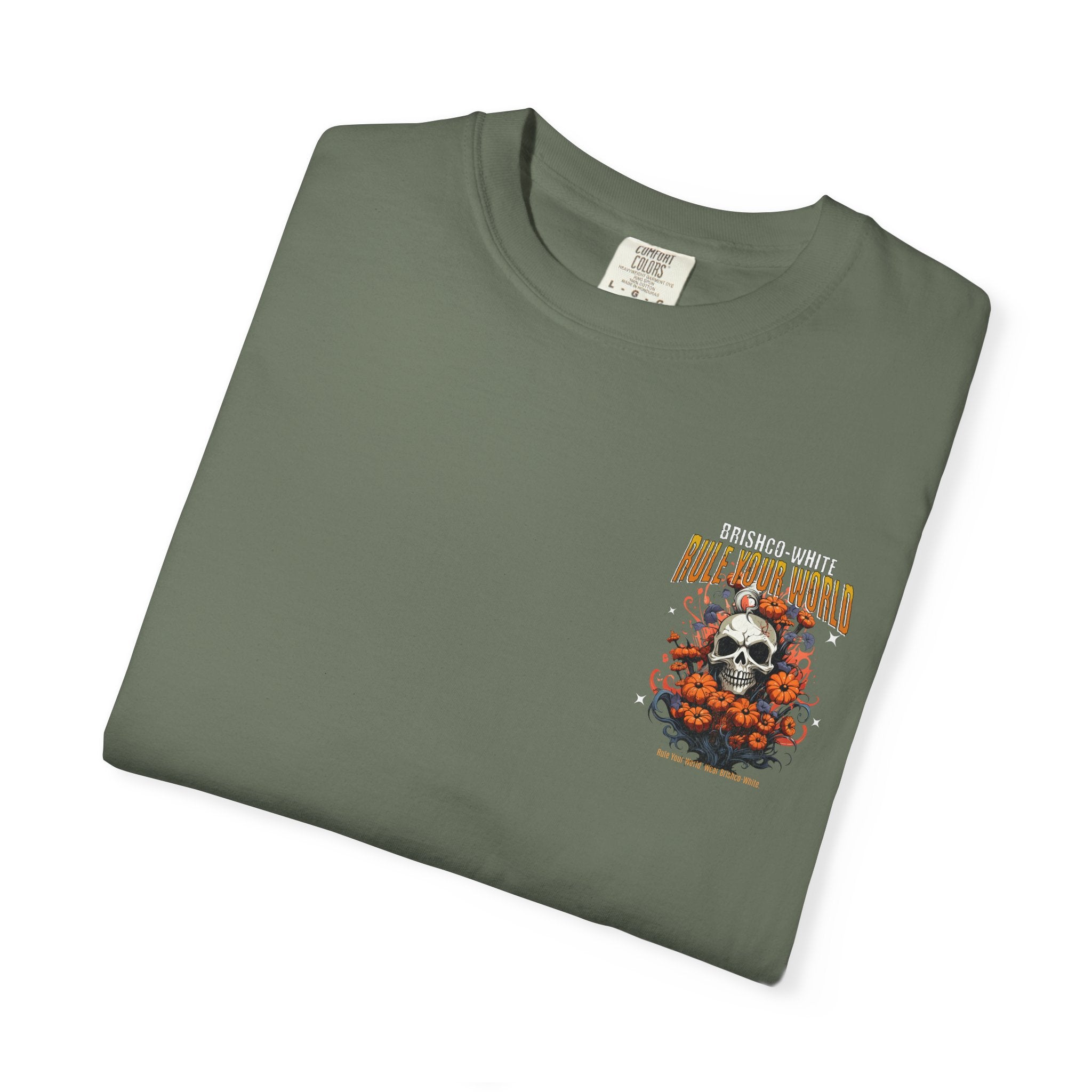 Skull Floral Unisex Tee, Vintage-Inspired T-Shirt, Casual Streetwear, Grunge Fashion, Perfect for Halloween & Every Day