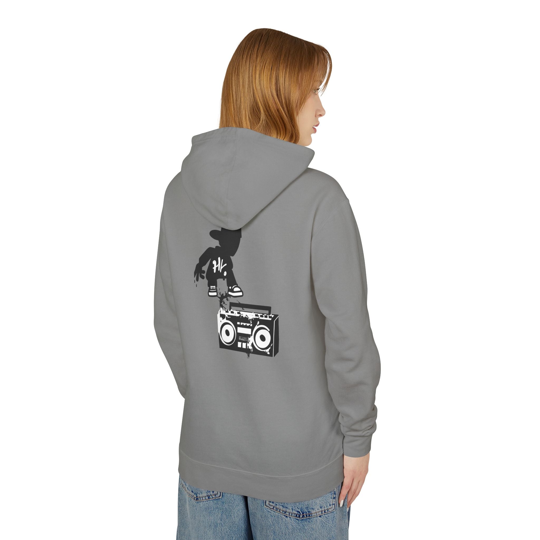 Unisex Lightweight Hooded Sweatshirt