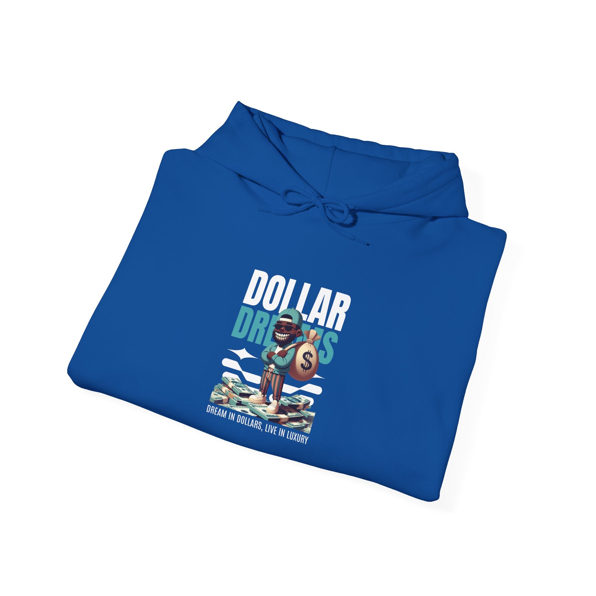 Dollar Dreams Unisex Hoodie - Motivational Sweatshirt for Dreamers, Perfect Gift for Entrepreneurs, Cozy Casual Wear, Hooded Top