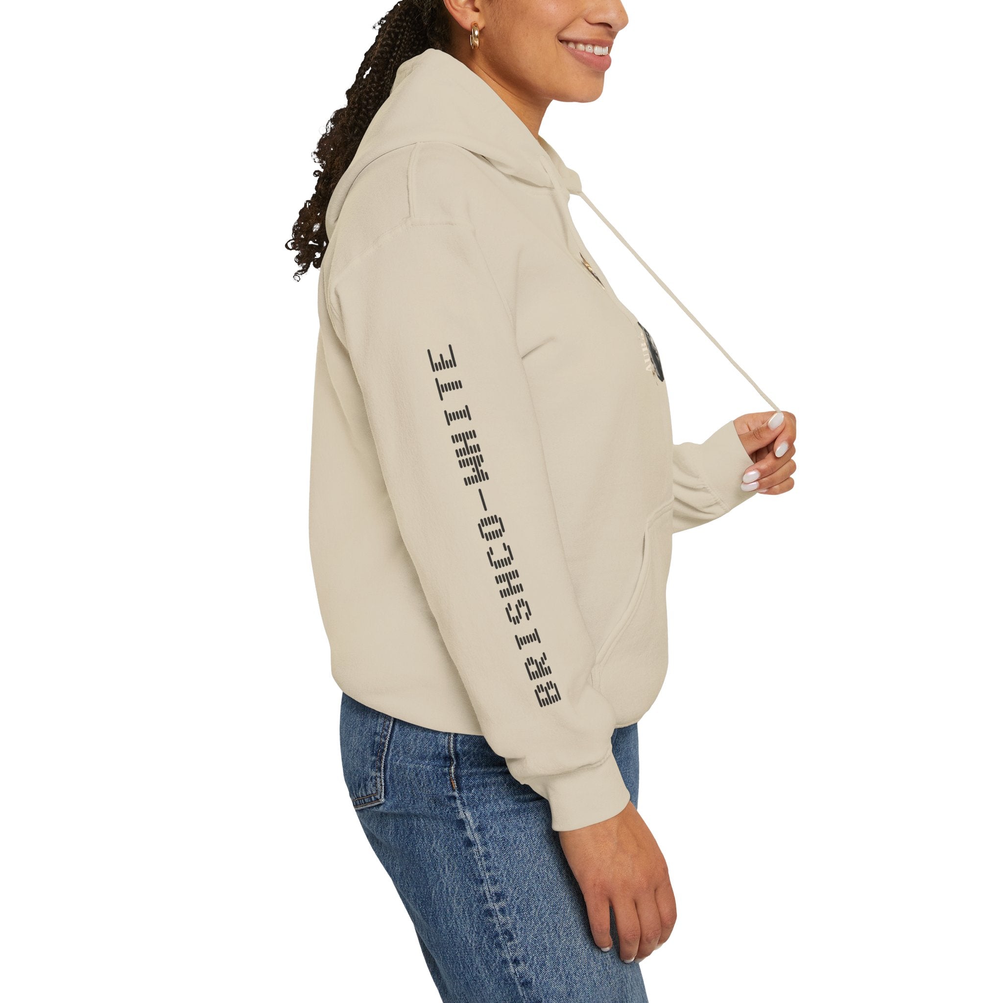 Artistic Hooded Sweatshirt, Trendy Unisex Apparel, Cozy Outfit, Gift for Art Lovers, Casual Streetwear, Perfect for Fall
