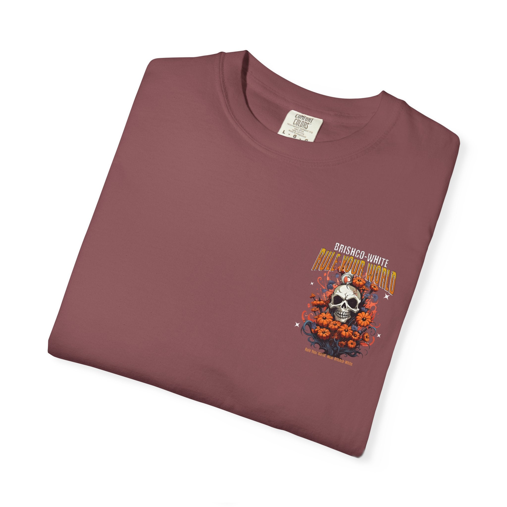 Skull Floral Unisex Tee, Vintage-Inspired T-Shirt, Casual Streetwear, Grunge Fashion, Perfect for Halloween & Every Day