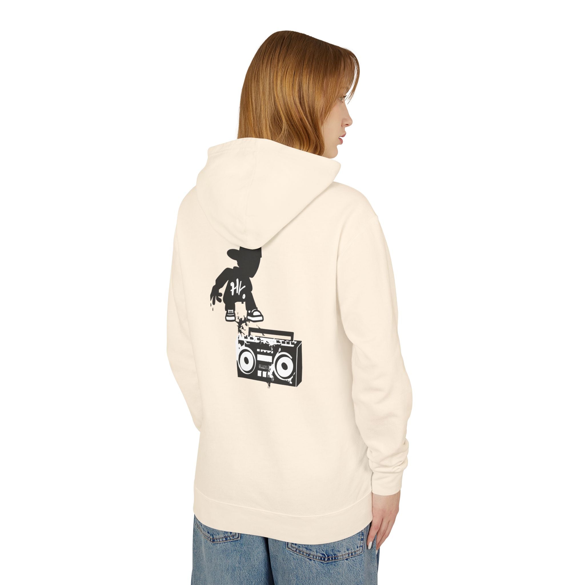 Unisex Lightweight Hooded Sweatshirt