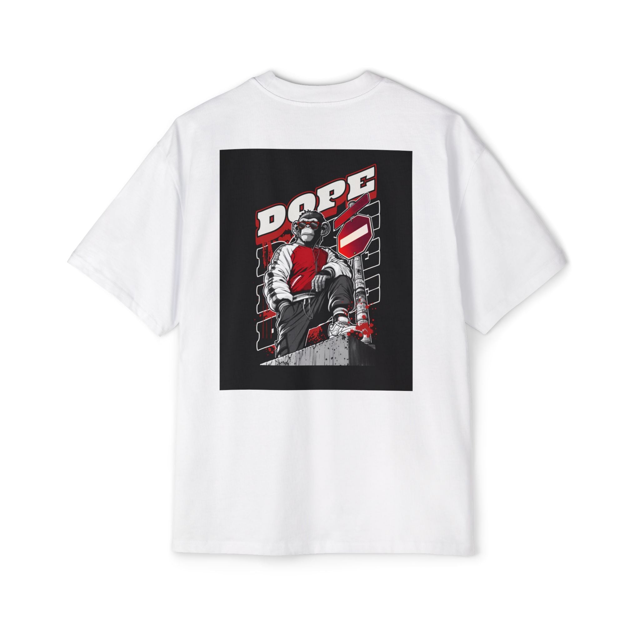 Dope Graphic Oversized Tee, Urban Fashion Shirt, Streetwear Style Tee, Cool Graphic T-Shirt for Men, Casual Everyday Wear