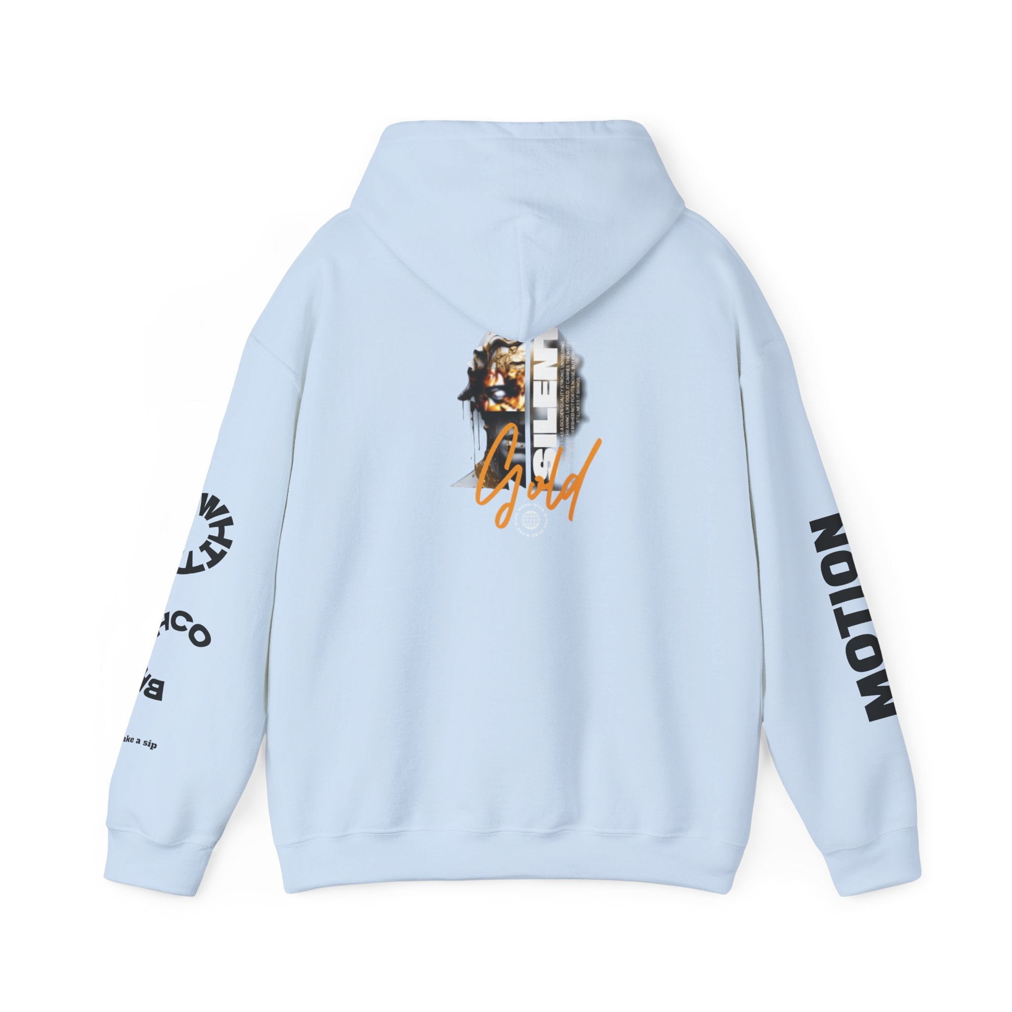 Gold Lion Unisex Heavy Blend Hooded Sweatshirt, Cozy Fall Fashion, Great Gift for Birthdays, Casual Outfit, Relaxed Vibes
