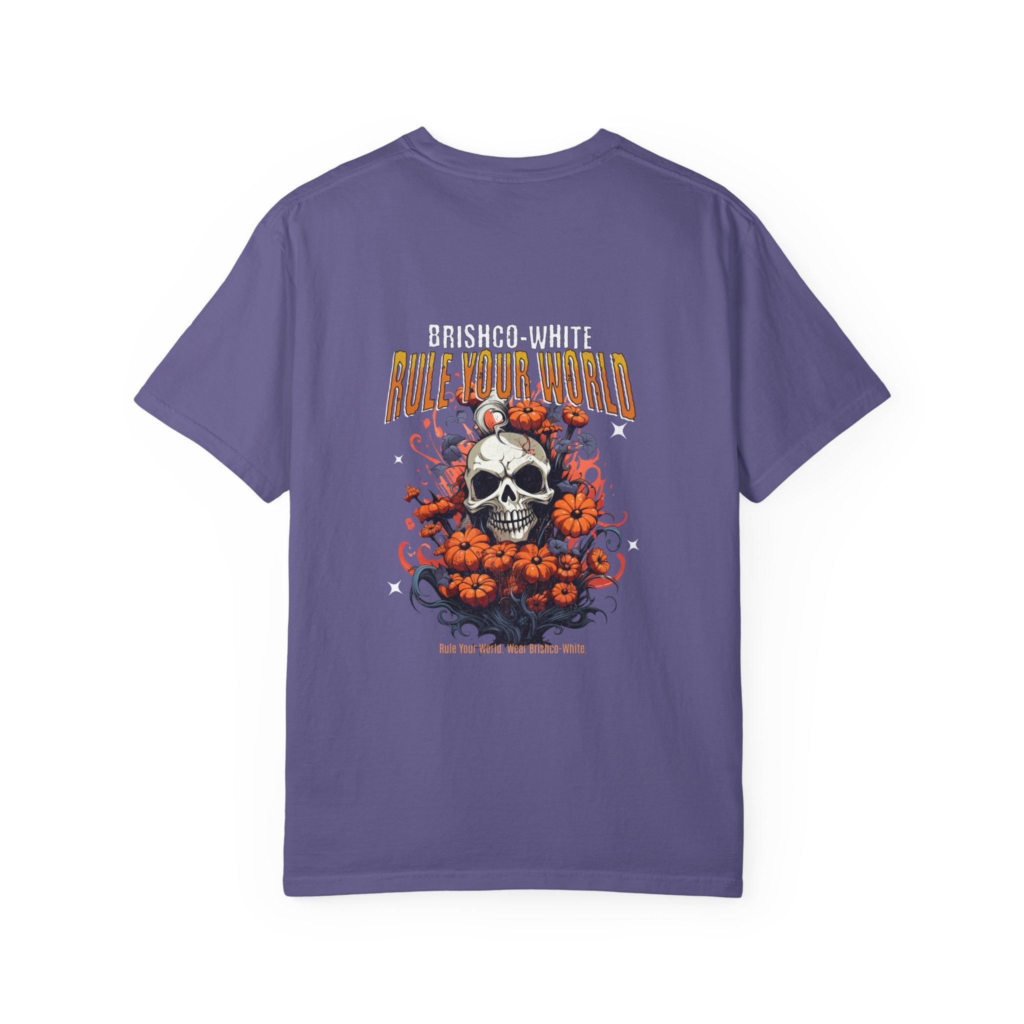 Skull Floral Unisex Tee, Vintage-Inspired T-Shirt, Casual Streetwear, Grunge Fashion, Perfect for Halloween & Every Day