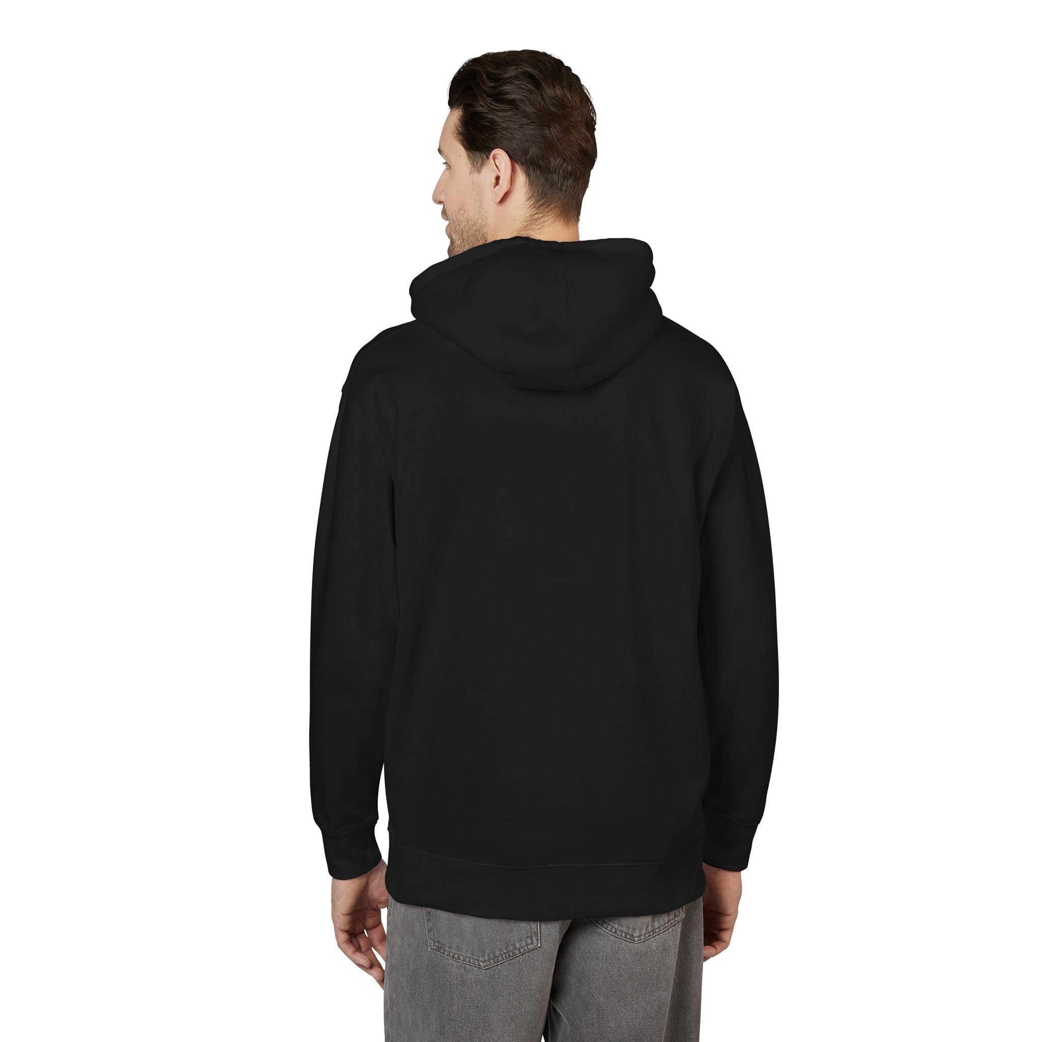 Cozy Unisex Fleece Hoodie with Colorful Graphic Design, Casual Wear, Gift for Him/Her, Holiday Hoodie, Comfortable Sweatshirt, Stylish