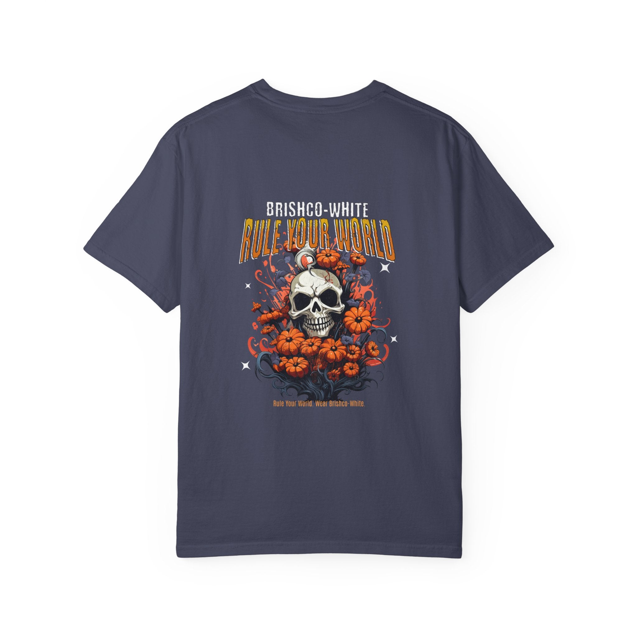 Skull Floral Unisex Tee, Vintage-Inspired T-Shirt, Casual Streetwear, Grunge Fashion, Perfect for Halloween & Every Day
