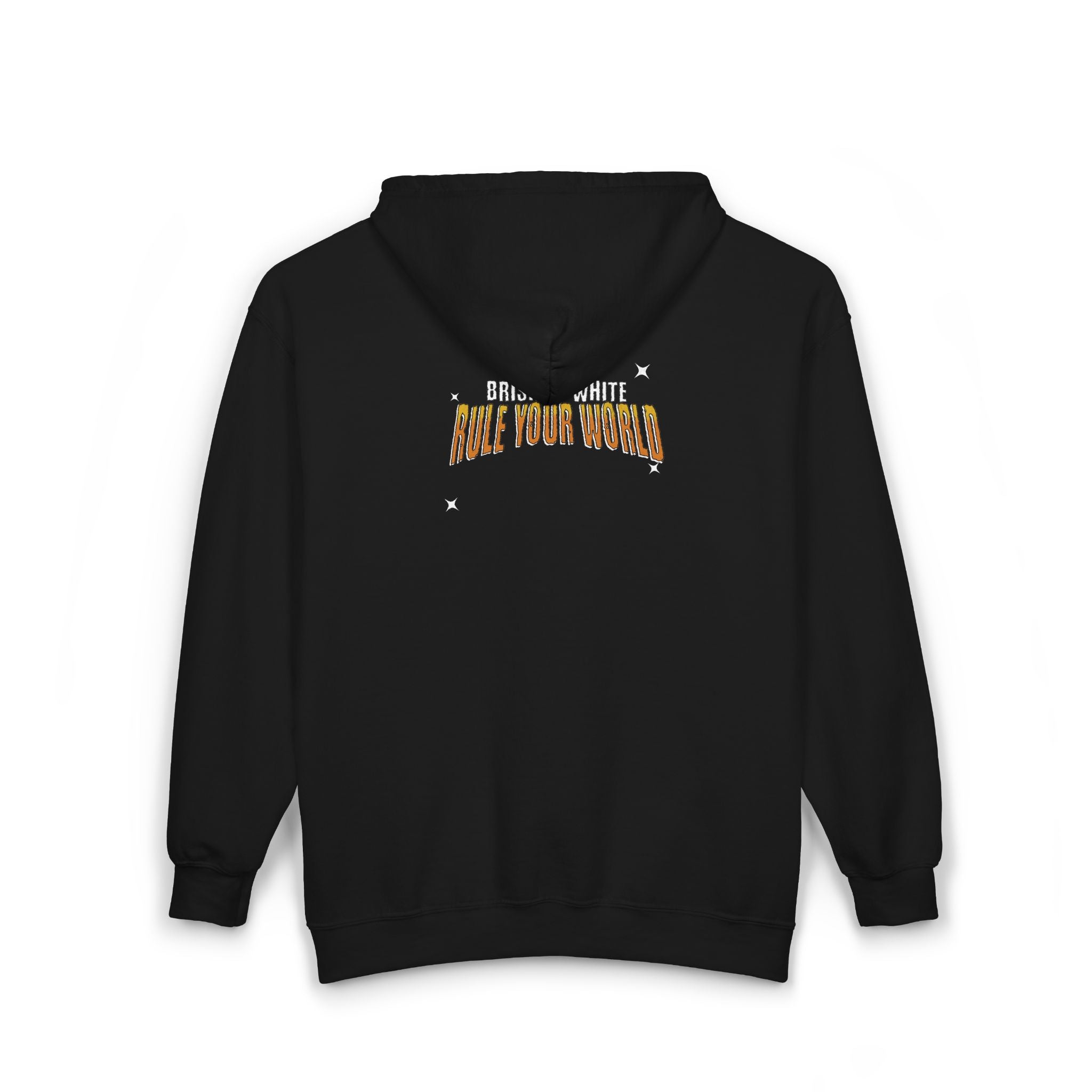 Rule Your World Zip-Up Hoodie - Unisex Sweatshirt for Everyday Comfort, Gift for Friends, Casual Wear, Cool Style, Trendy Fashion