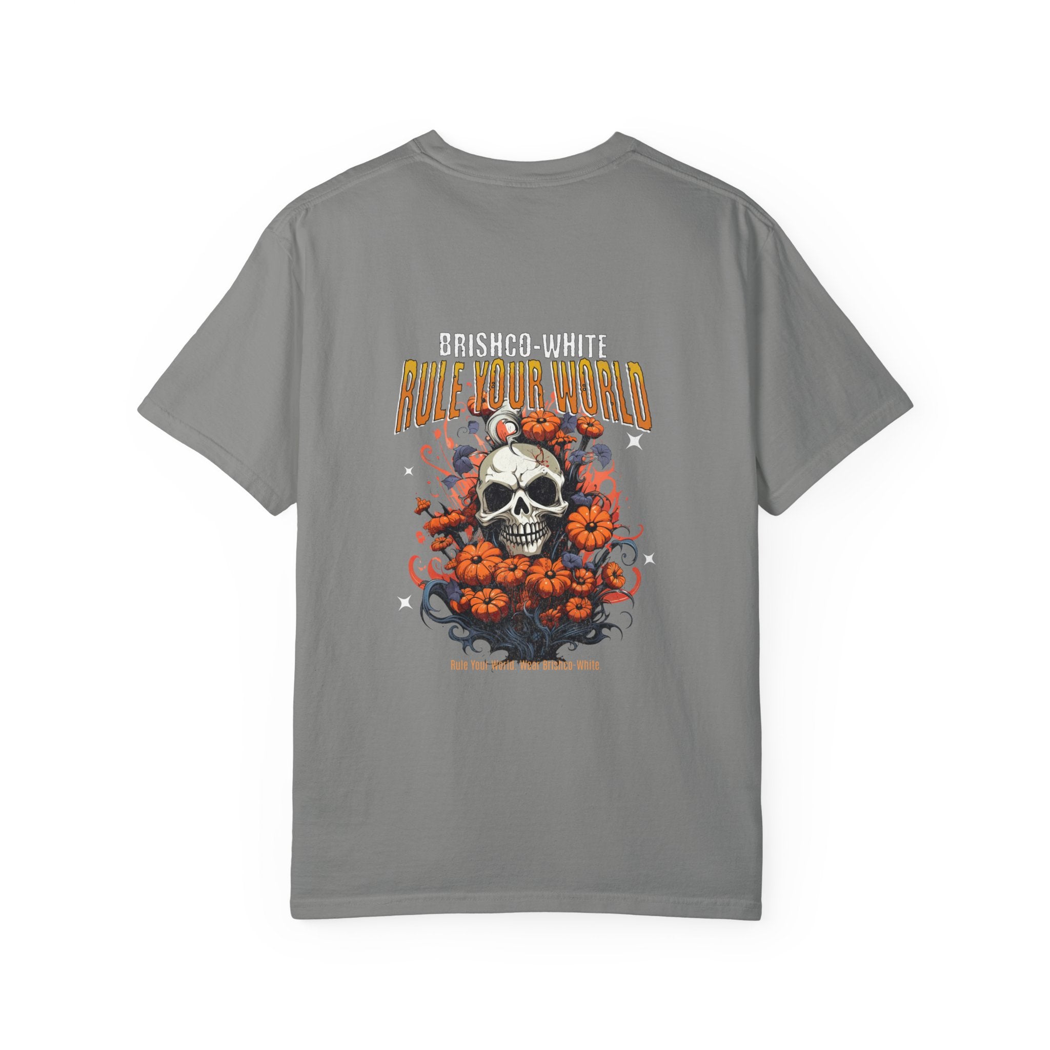 Skull Floral Unisex Tee, Vintage-Inspired T-Shirt, Casual Streetwear, Grunge Fashion, Perfect for Halloween & Every Day