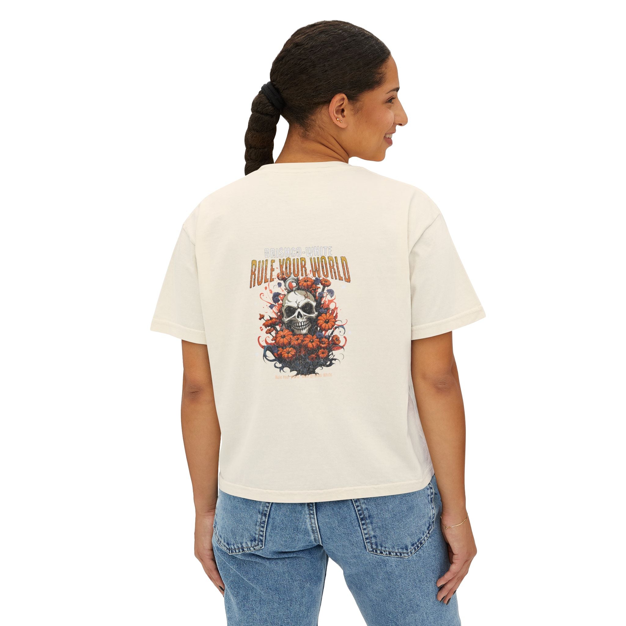 Vintage Pigment Dye Women's T-Shirt for Modern Style