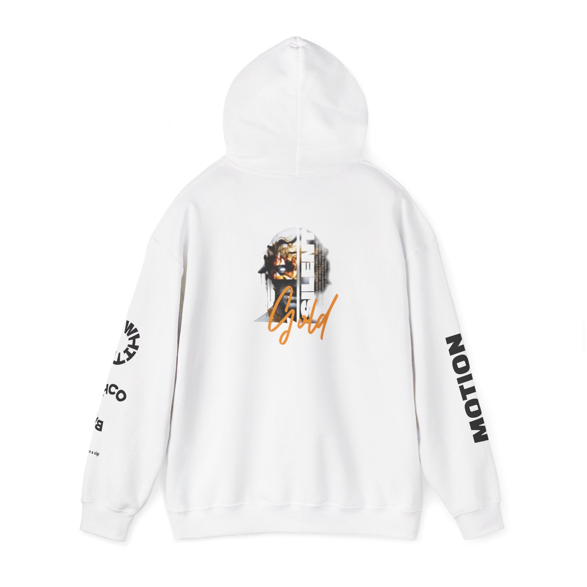 Gold Lion Unisex Heavy Blend Hooded Sweatshirt, Cozy Fall Fashion, Great Gift for Birthdays, Casual Outfit, Relaxed Vibes