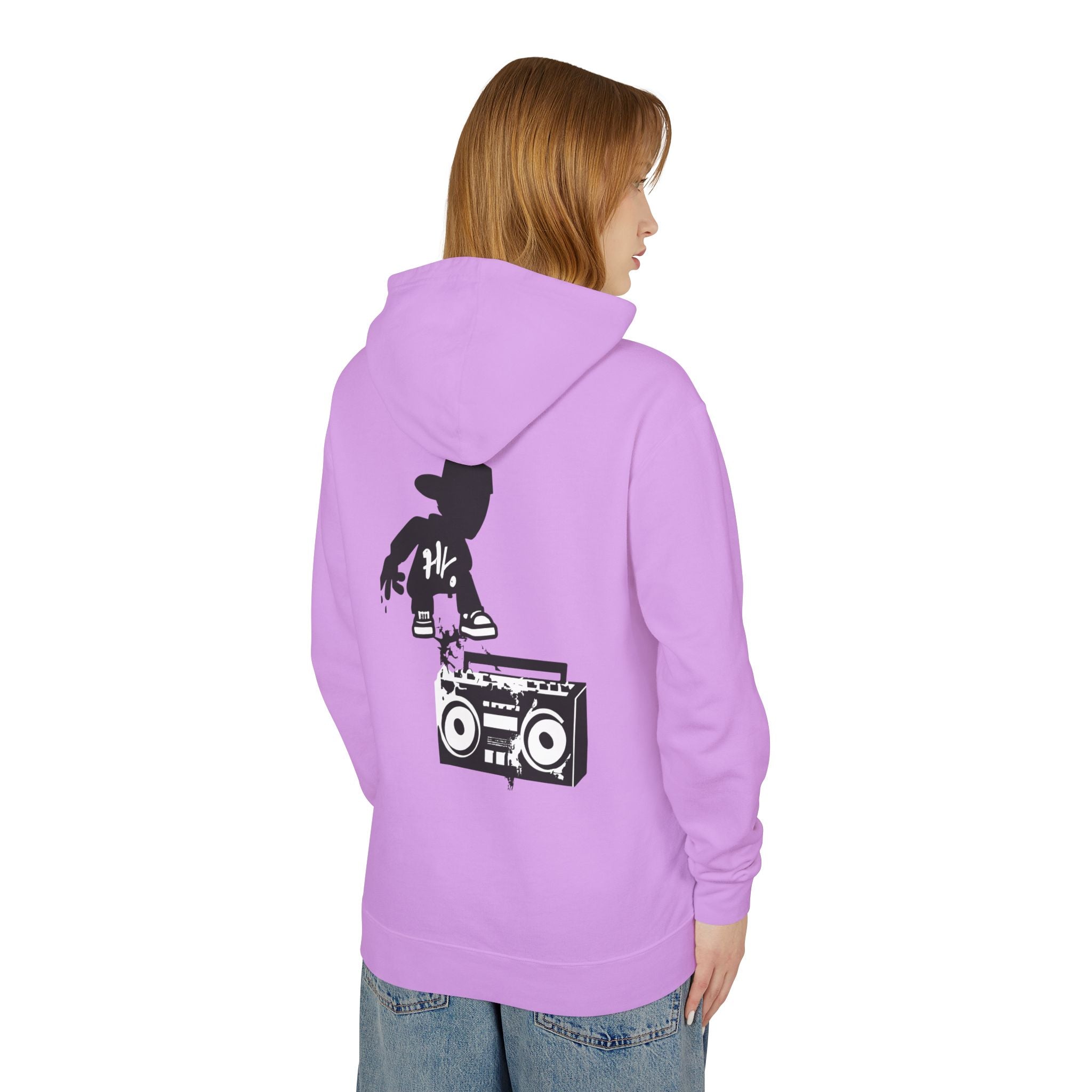 Unisex Lightweight Hooded Sweatshirt