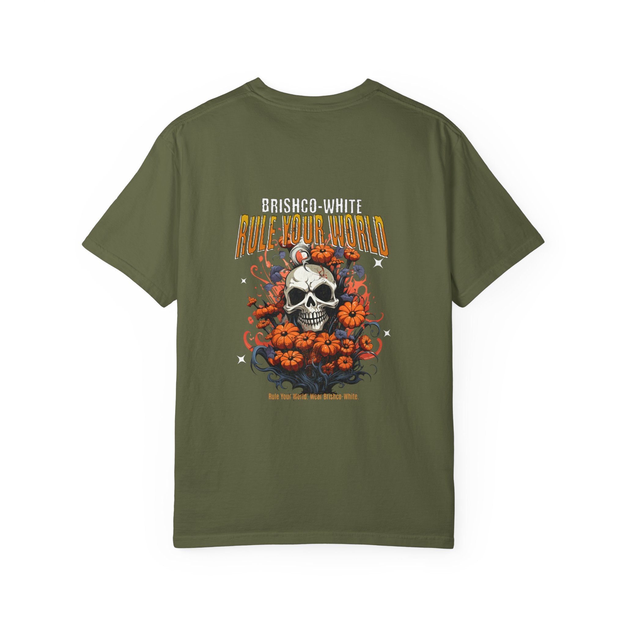 Skull Floral Unisex Tee, Vintage-Inspired T-Shirt, Casual Streetwear, Grunge Fashion, Perfect for Halloween & Every Day