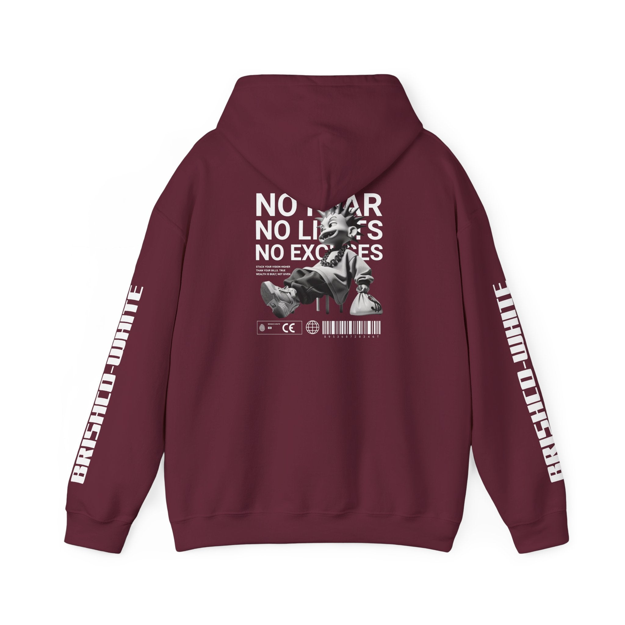 Urban Streetwear Hoodie, Funny Graphic Sweatshirt, Casual Unisex Pullover, Gift for Art Lovers, Unique Artist Apparel