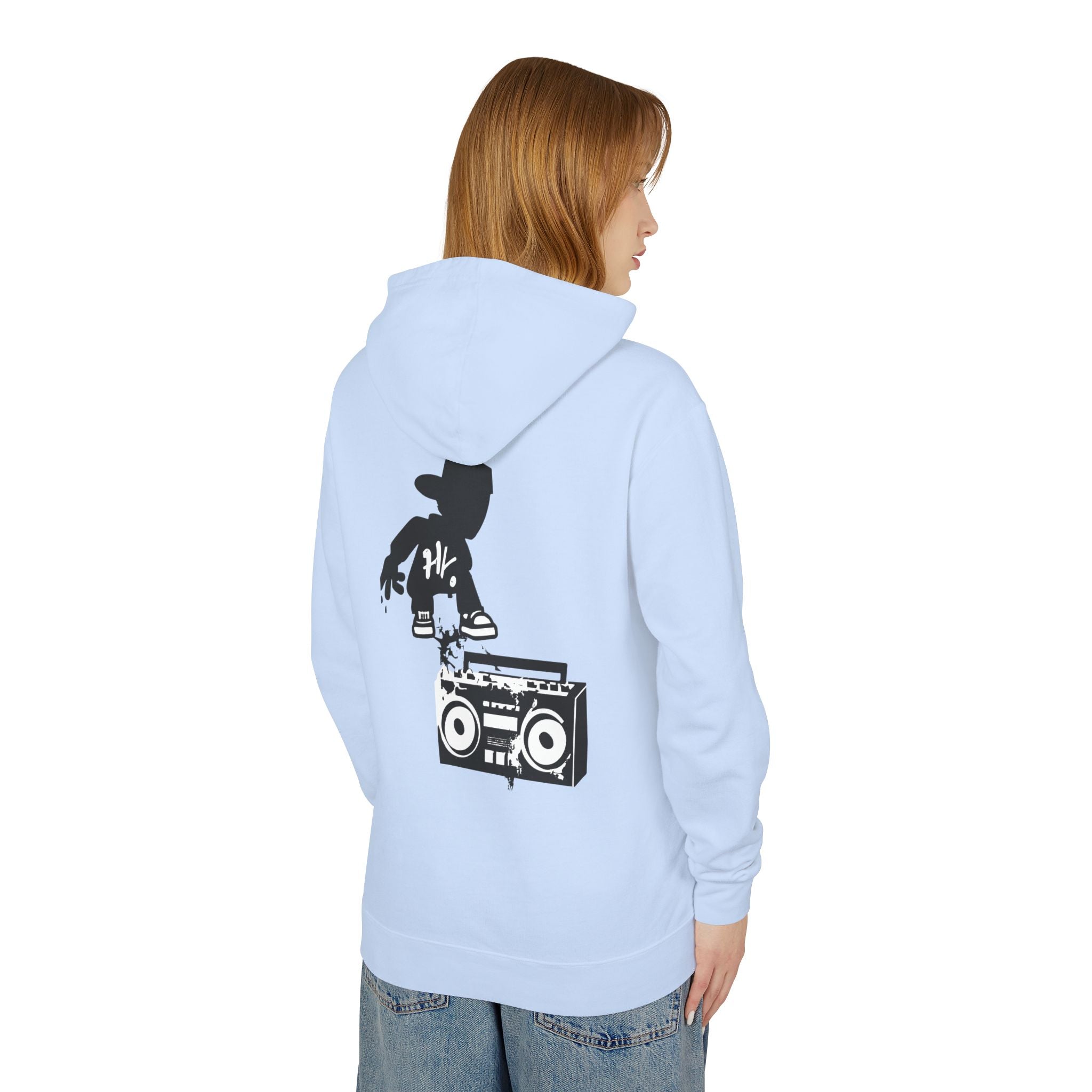 Unisex Lightweight Hooded Sweatshirt