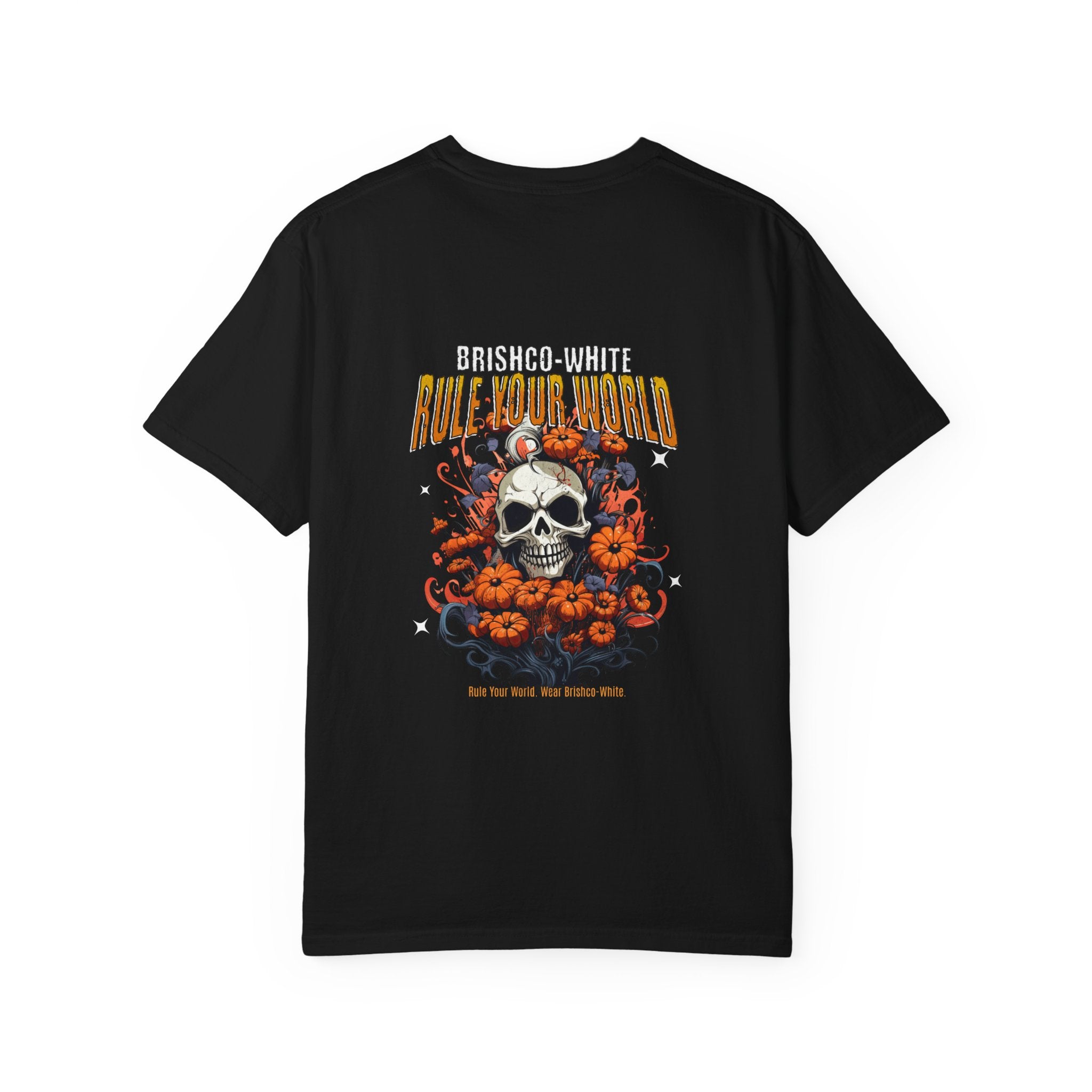 Skull Floral Unisex Tee, Vintage-Inspired T-Shirt, Casual Streetwear, Grunge Fashion, Perfect for Halloween & Every Day