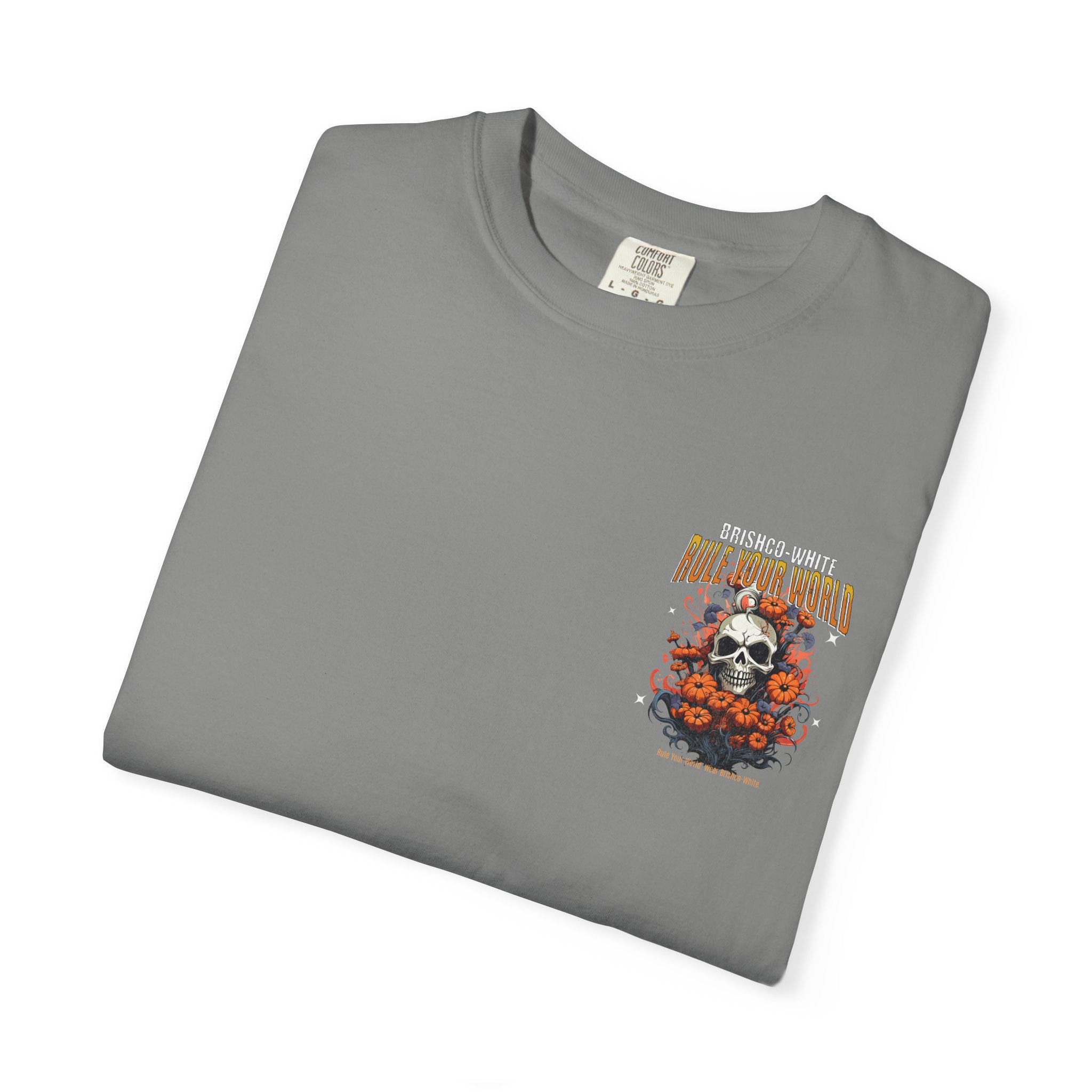 Skull Floral Unisex Tee, Vintage-Inspired T-Shirt, Casual Streetwear, Grunge Fashion, Perfect for Halloween & Every Day