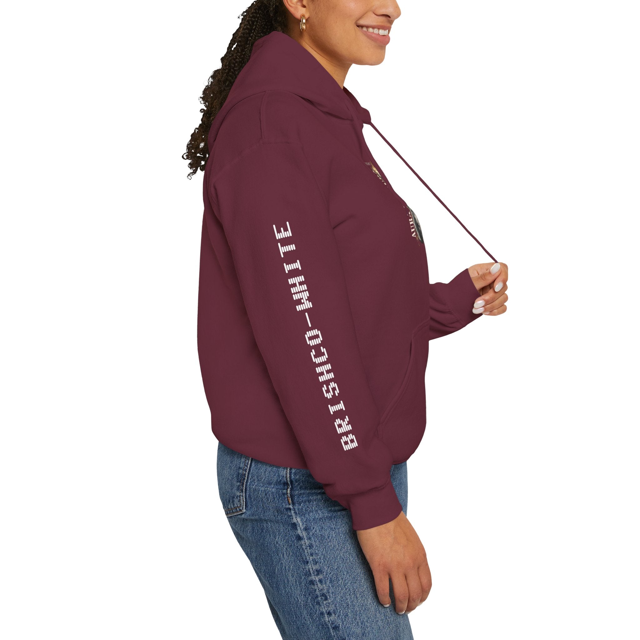 Artistic Hooded Sweatshirt, Trendy Unisex Apparel, Cozy Outfit, Gift for Art Lovers, Casual Streetwear, Perfect for Fall