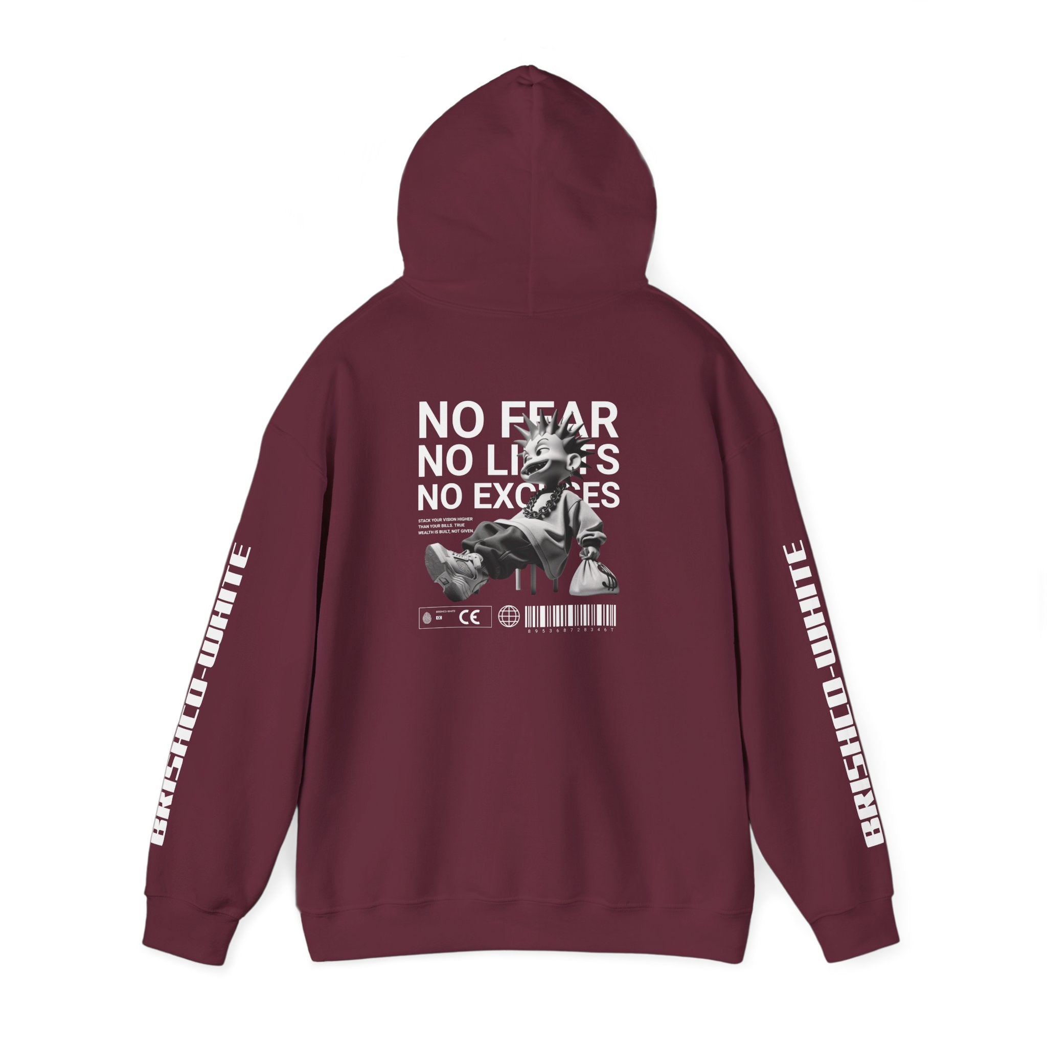 Urban Streetwear Hoodie, Funny Graphic Sweatshirt, Casual Unisex Pullover, Gift for Art Lovers, Unique Artist Apparel