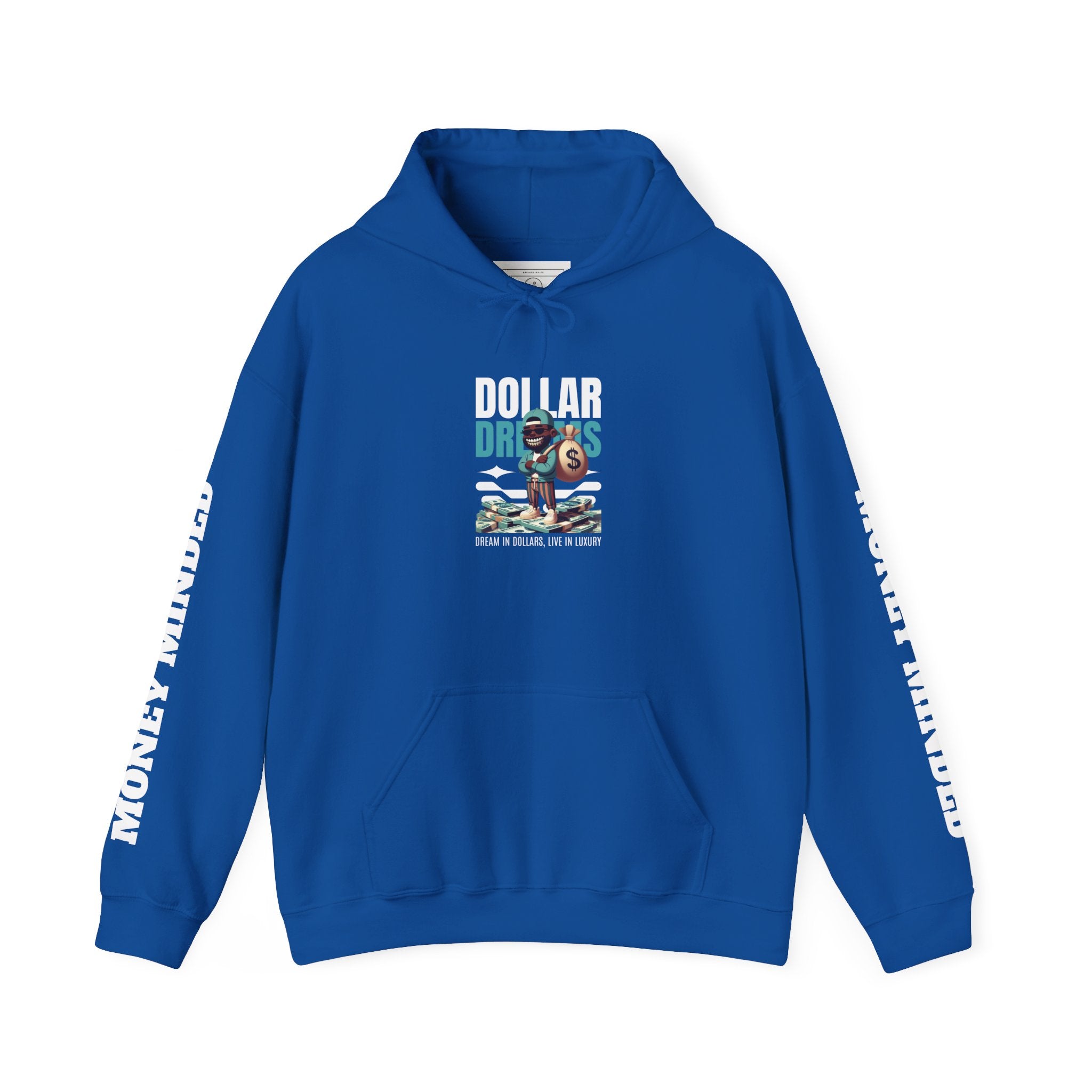 Dollar Dreams Unisex Hoodie - Motivational Sweatshirt for Dreamers, Perfect Gift for Entrepreneurs, Cozy Casual Wear, Hooded Top