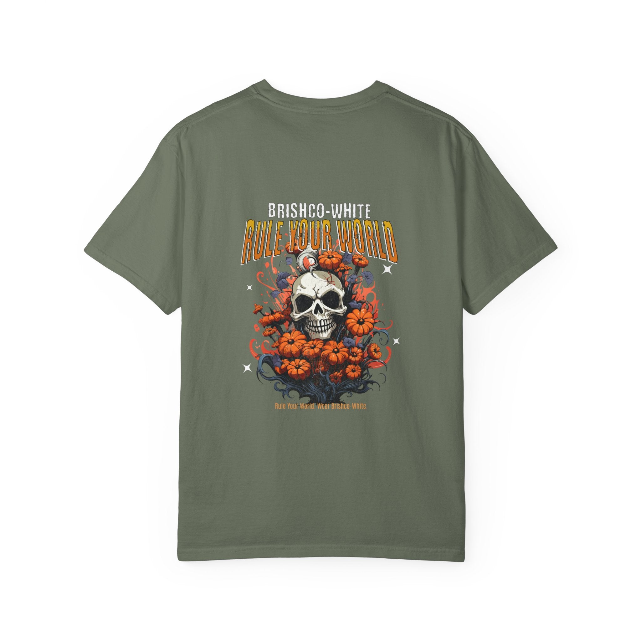 Skull Floral Unisex Tee, Vintage-Inspired T-Shirt, Casual Streetwear, Grunge Fashion, Perfect for Halloween & Every Day