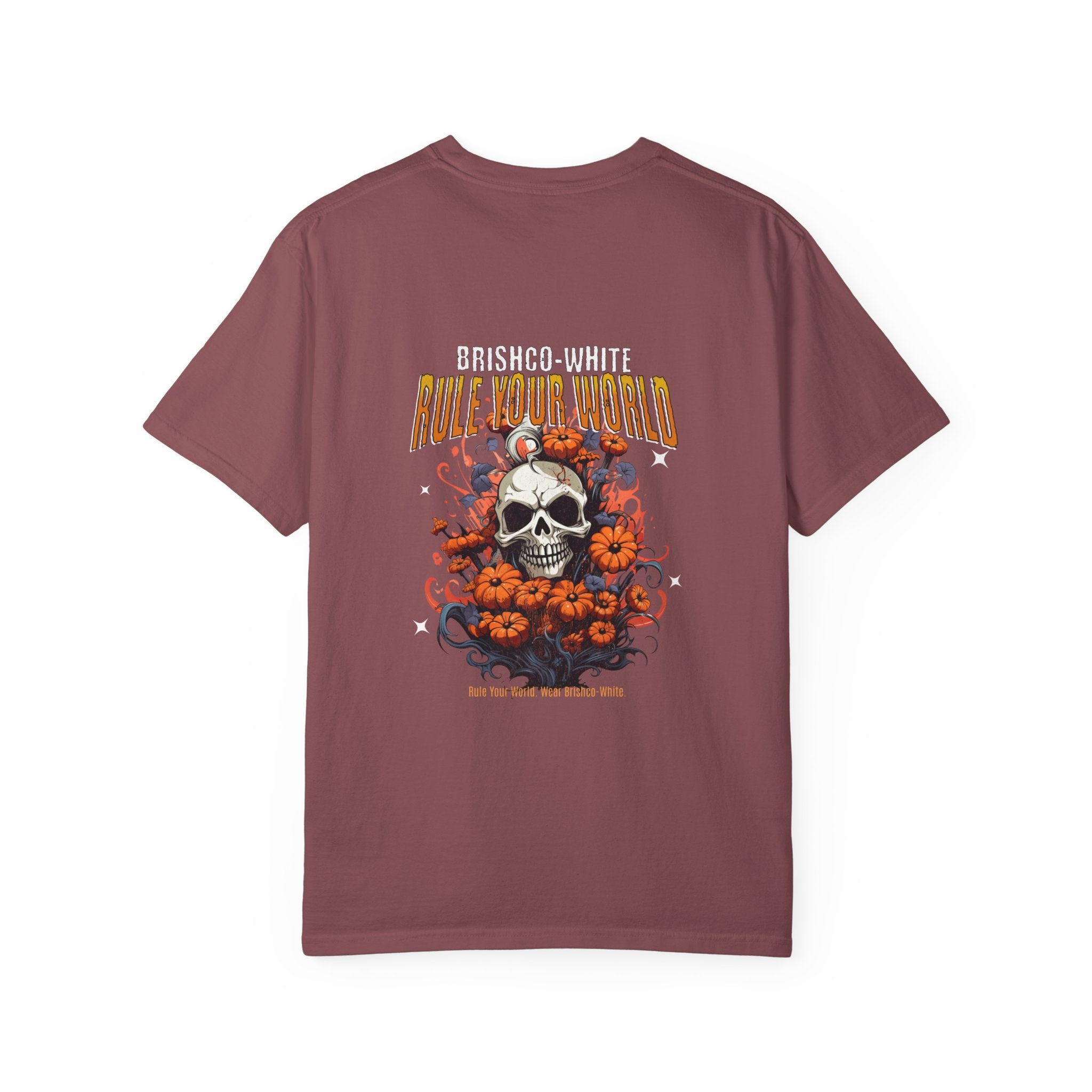 Skull Floral Unisex Tee, Vintage-Inspired T-Shirt, Casual Streetwear, Grunge Fashion, Perfect for Halloween & Every Day