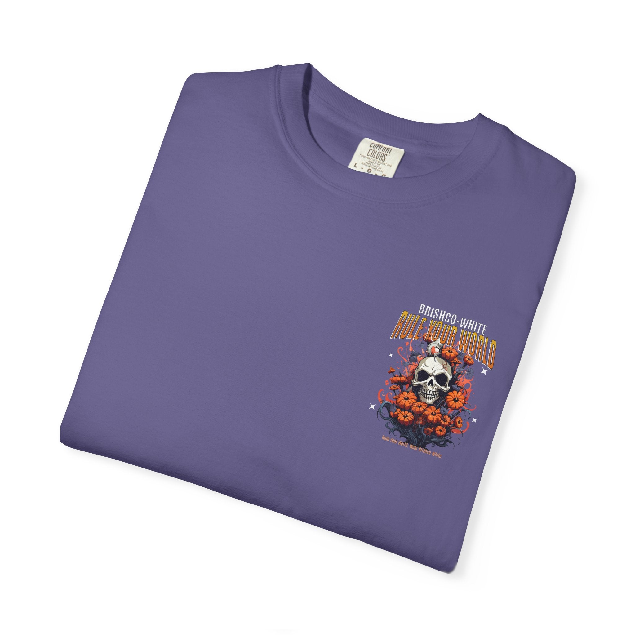 Skull Floral Unisex Tee, Vintage-Inspired T-Shirt, Casual Streetwear, Grunge Fashion, Perfect for Halloween & Every Day
