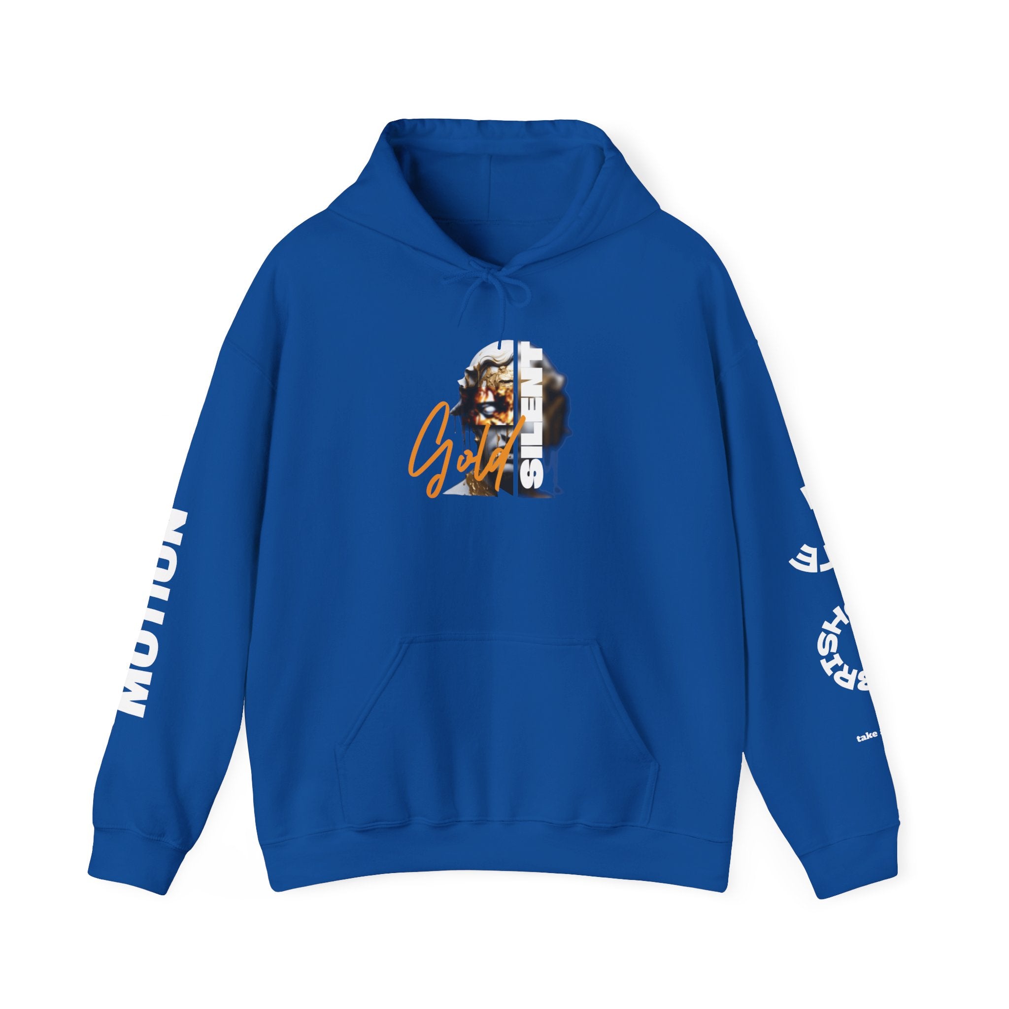 Gold Lion Unisex Heavy Blend Hooded Sweatshirt, Cozy Fall Fashion, Great Gift for Birthdays, Casual Outfit, Relaxed Vibes