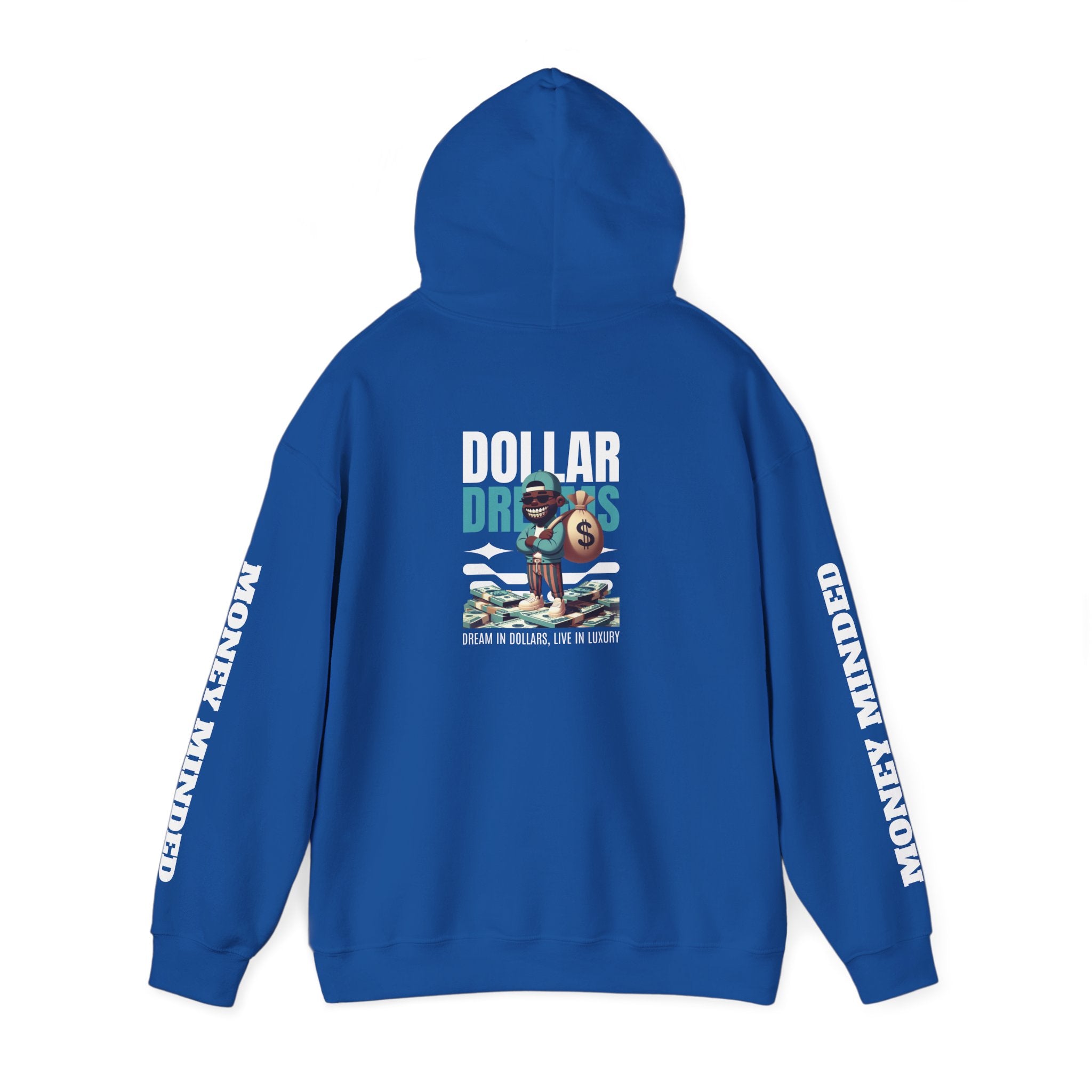Dollar Dreams Unisex Hoodie - Motivational Sweatshirt for Dreamers, Perfect Gift for Entrepreneurs, Cozy Casual Wear, Hooded Top