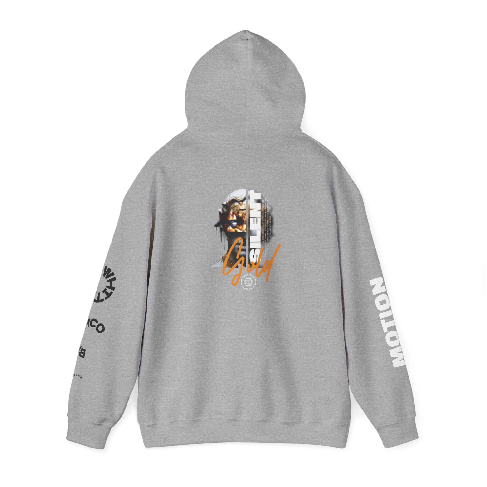 Gold Lion Unisex Heavy Blend Hooded Sweatshirt, Cozy Fall Fashion, Great Gift for Birthdays, Casual Outfit, Relaxed Vibes