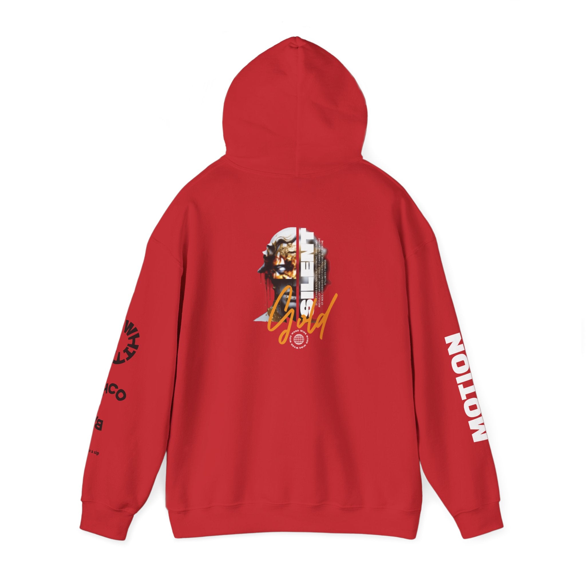 Gold Lion Unisex Heavy Blend Hooded Sweatshirt, Cozy Fall Fashion, Great Gift for Birthdays, Casual Outfit, Relaxed Vibes