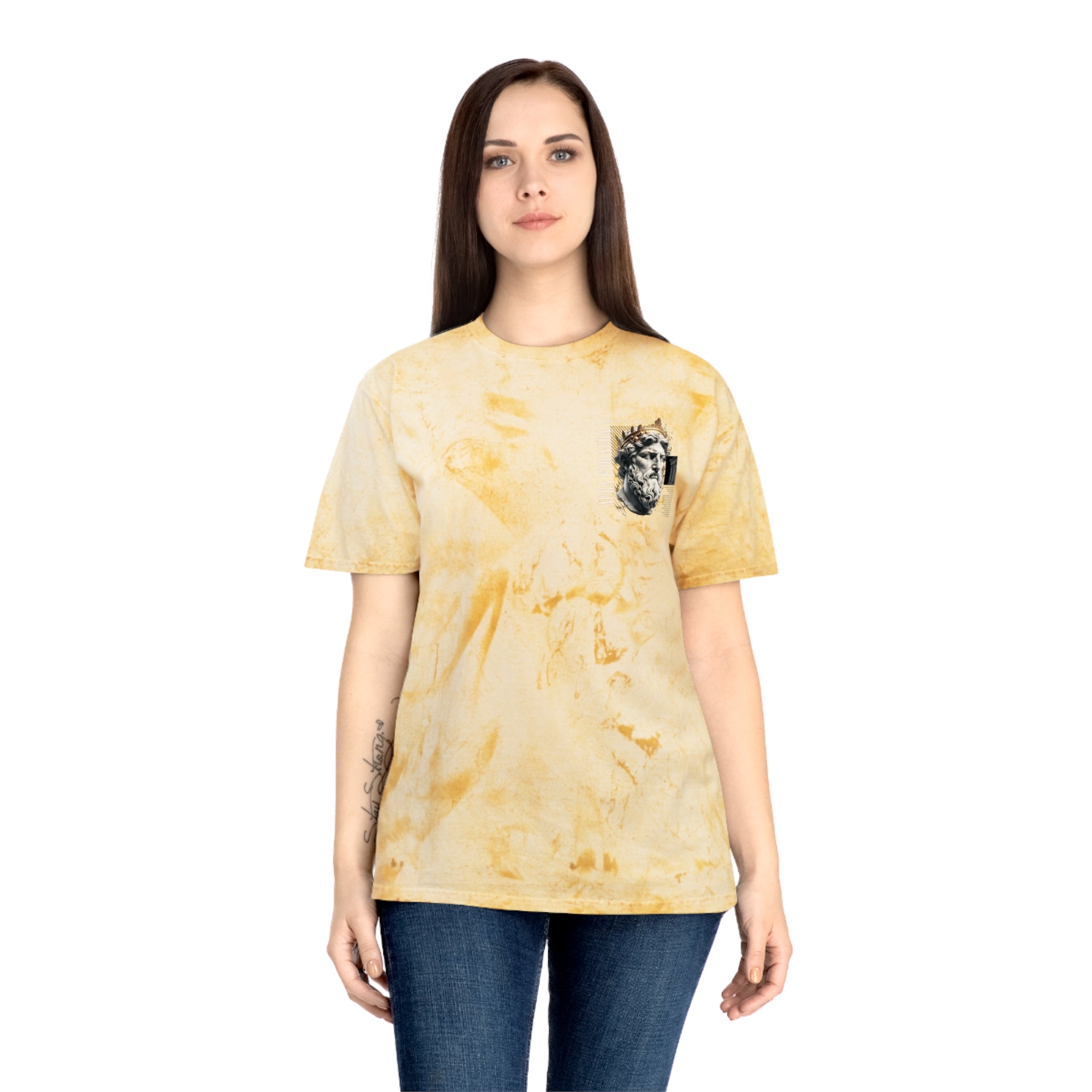 Bold Artistic Unisex T-Shirt, Creative Apparel, Unique Gift, Casual Wear, Summer Fashion, Graphic Tee