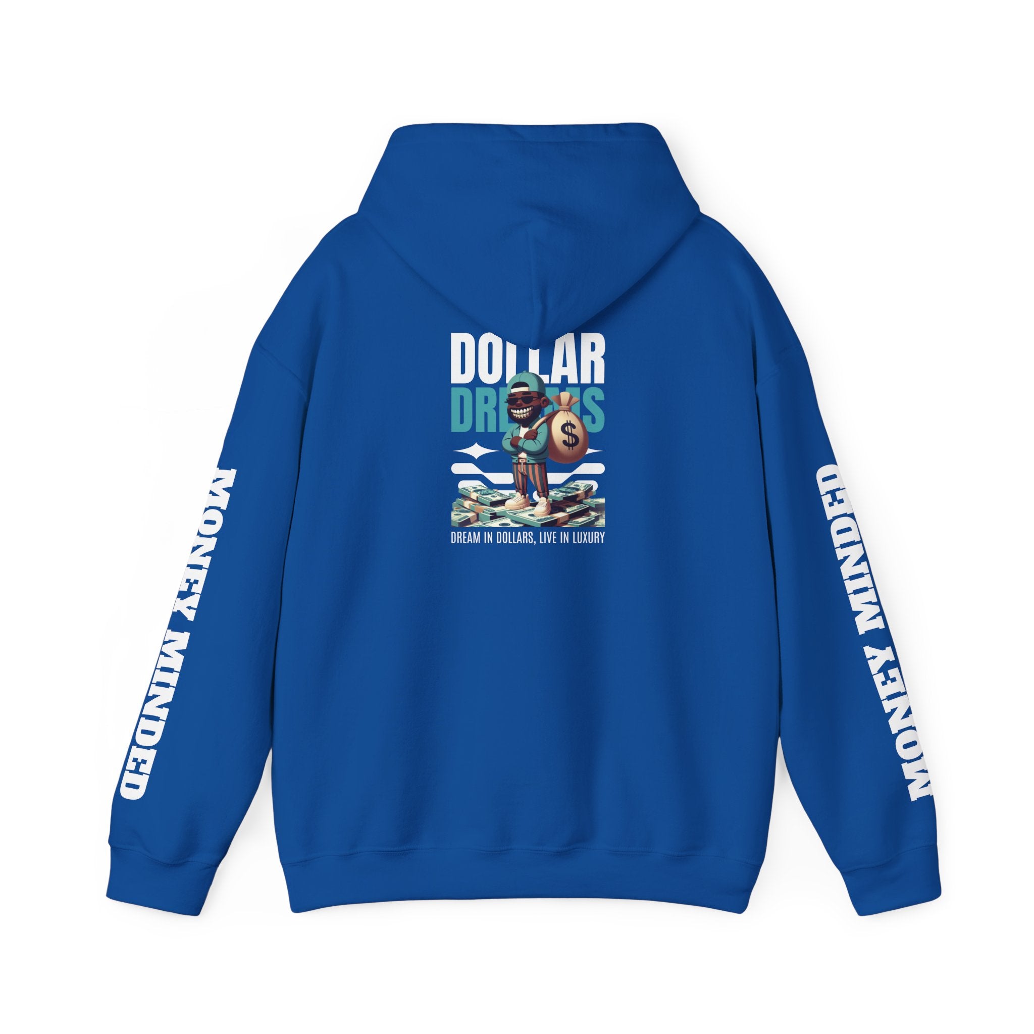 Dollar Dreams Unisex Hoodie - Motivational Sweatshirt for Dreamers, Perfect Gift for Entrepreneurs, Cozy Casual Wear, Hooded Top