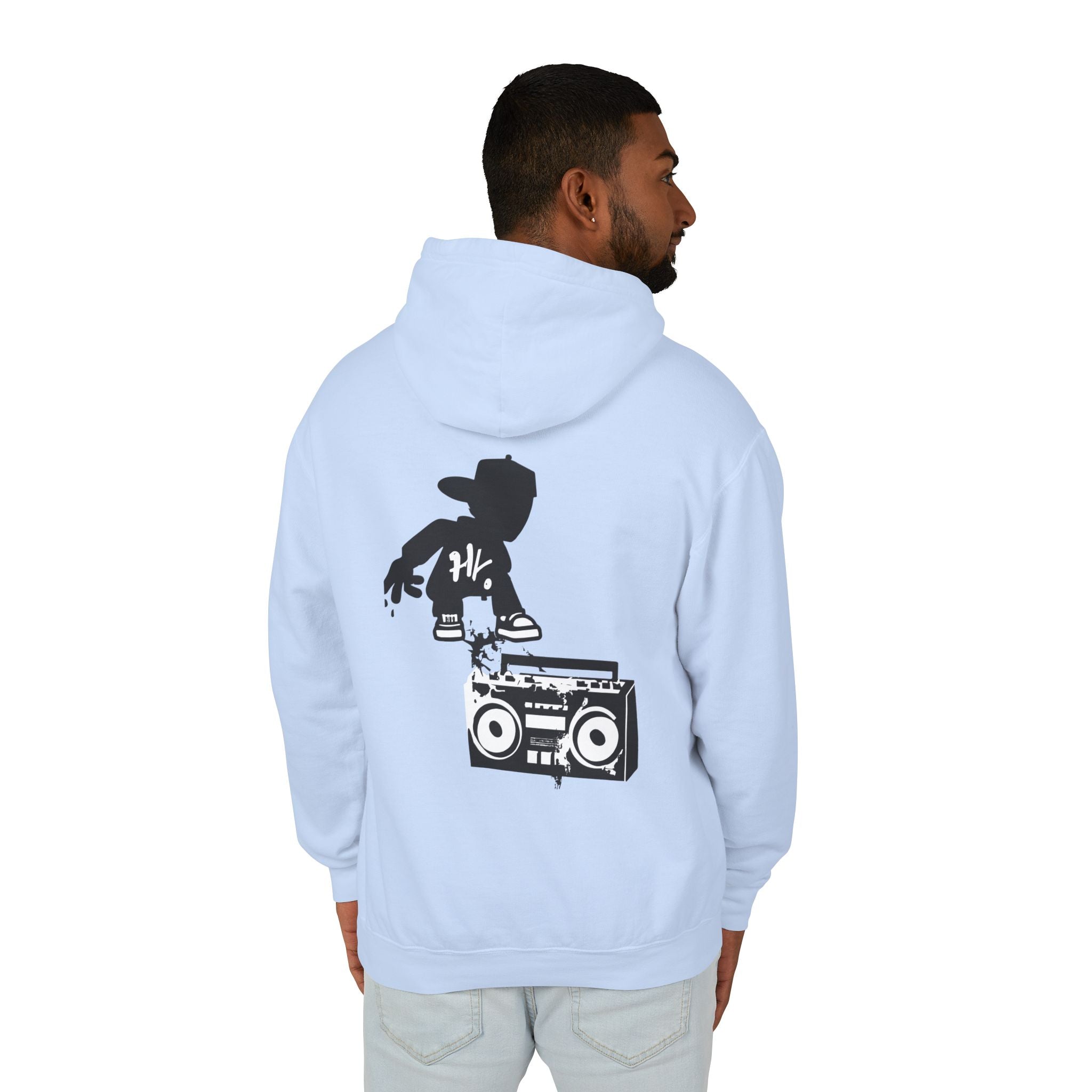 Unisex Lightweight Hooded Sweatshirt