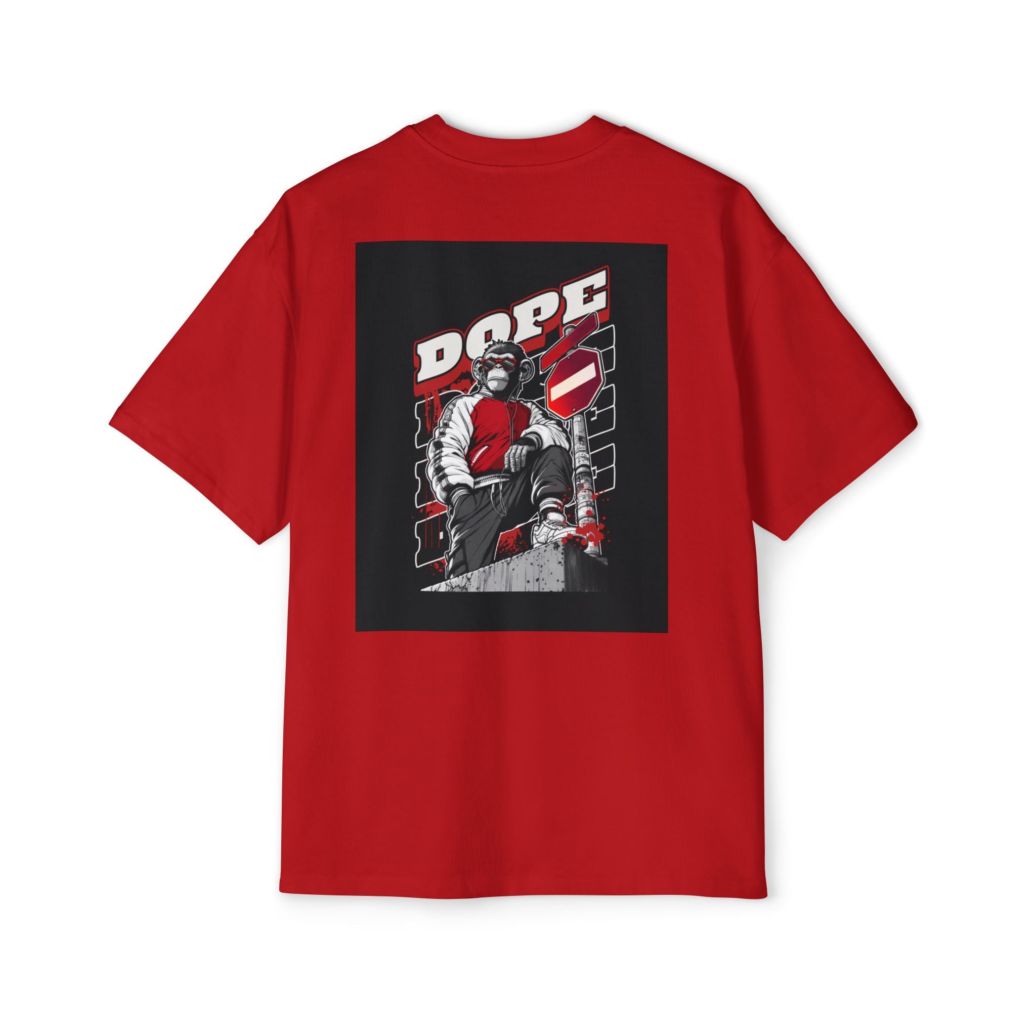 Dope Graphic Oversized Tee, Urban Fashion Shirt, Streetwear Style Tee, Cool Graphic T-Shirt for Men, Casual Everyday Wear
