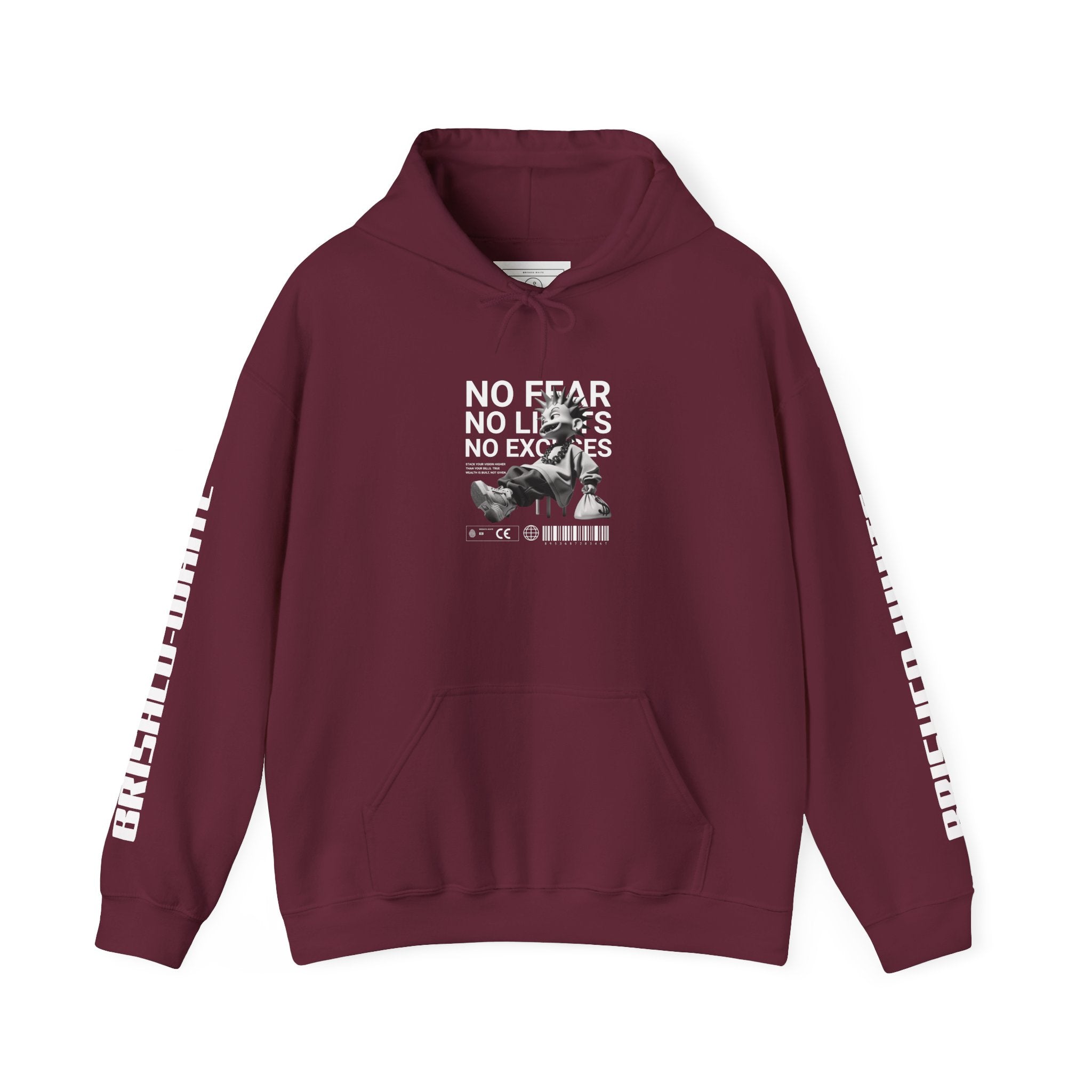 Urban Streetwear Hoodie, Funny Graphic Sweatshirt, Casual Unisex Pullover, Gift for Art Lovers, Unique Artist Apparel