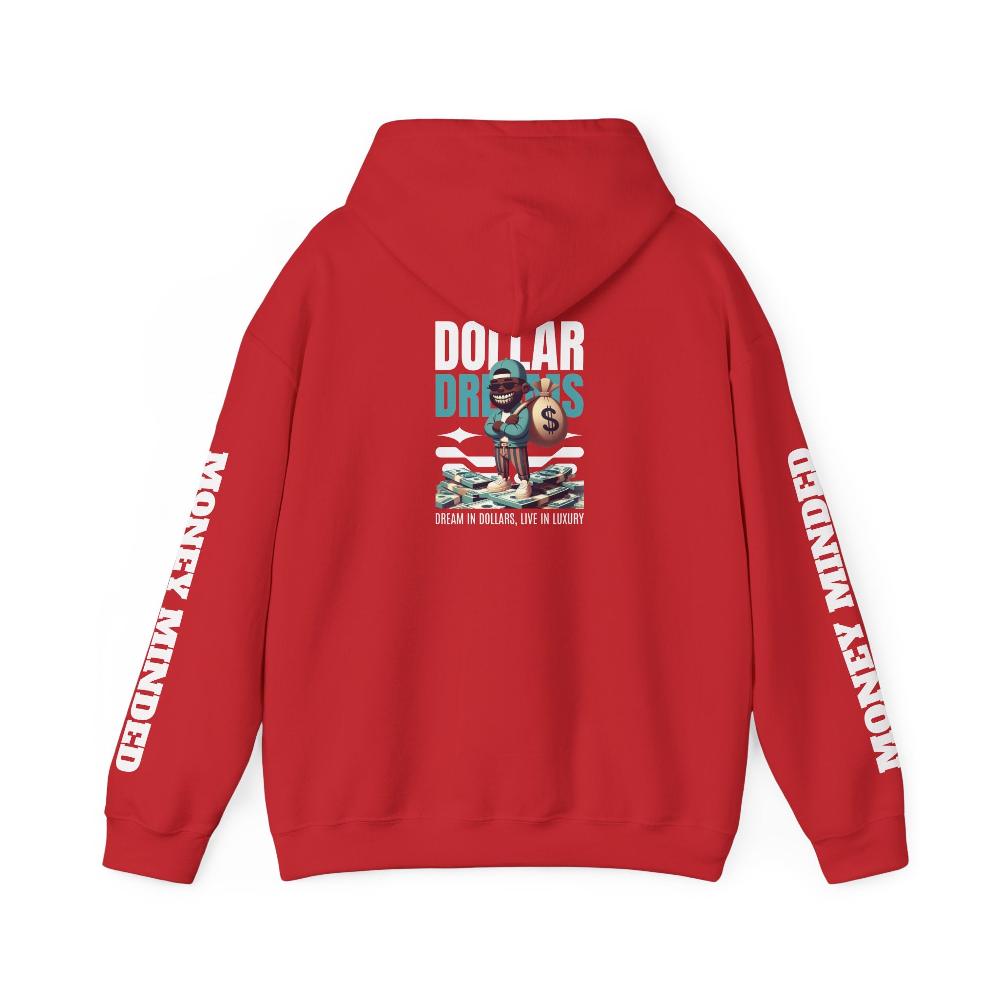 Dollar Dreams Unisex Hoodie - Motivational Sweatshirt for Dreamers, Perfect Gift for Entrepreneurs, Cozy Casual Wear, Hooded Top