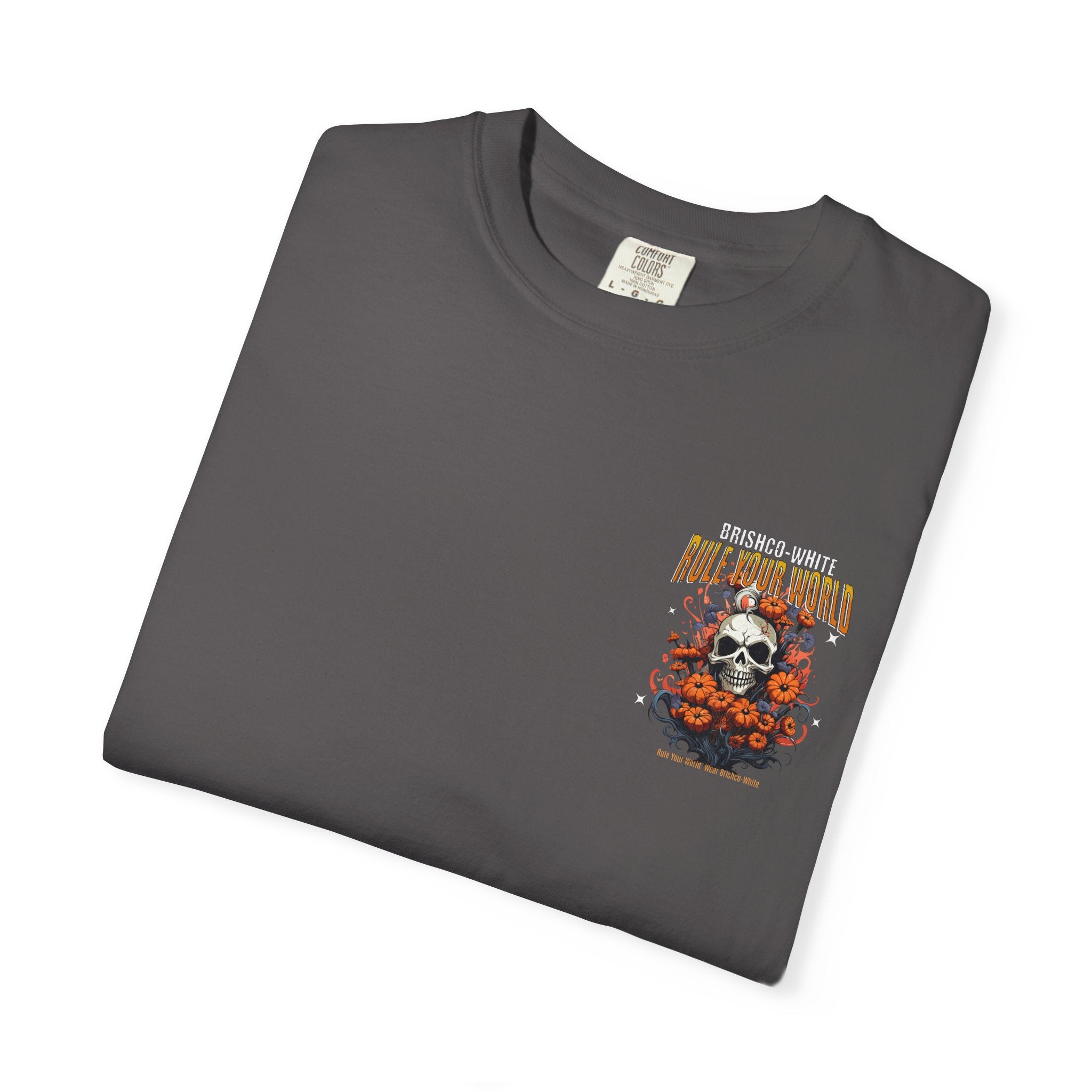 Skull Floral Unisex Tee, Vintage-Inspired T-Shirt, Casual Streetwear, Grunge Fashion, Perfect for Halloween & Every Day