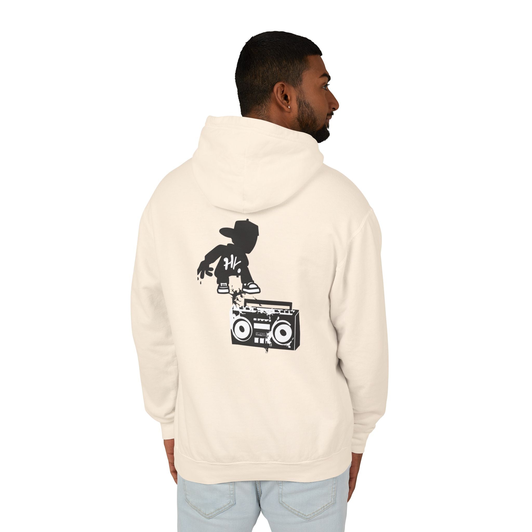 Unisex Lightweight Hooded Sweatshirt