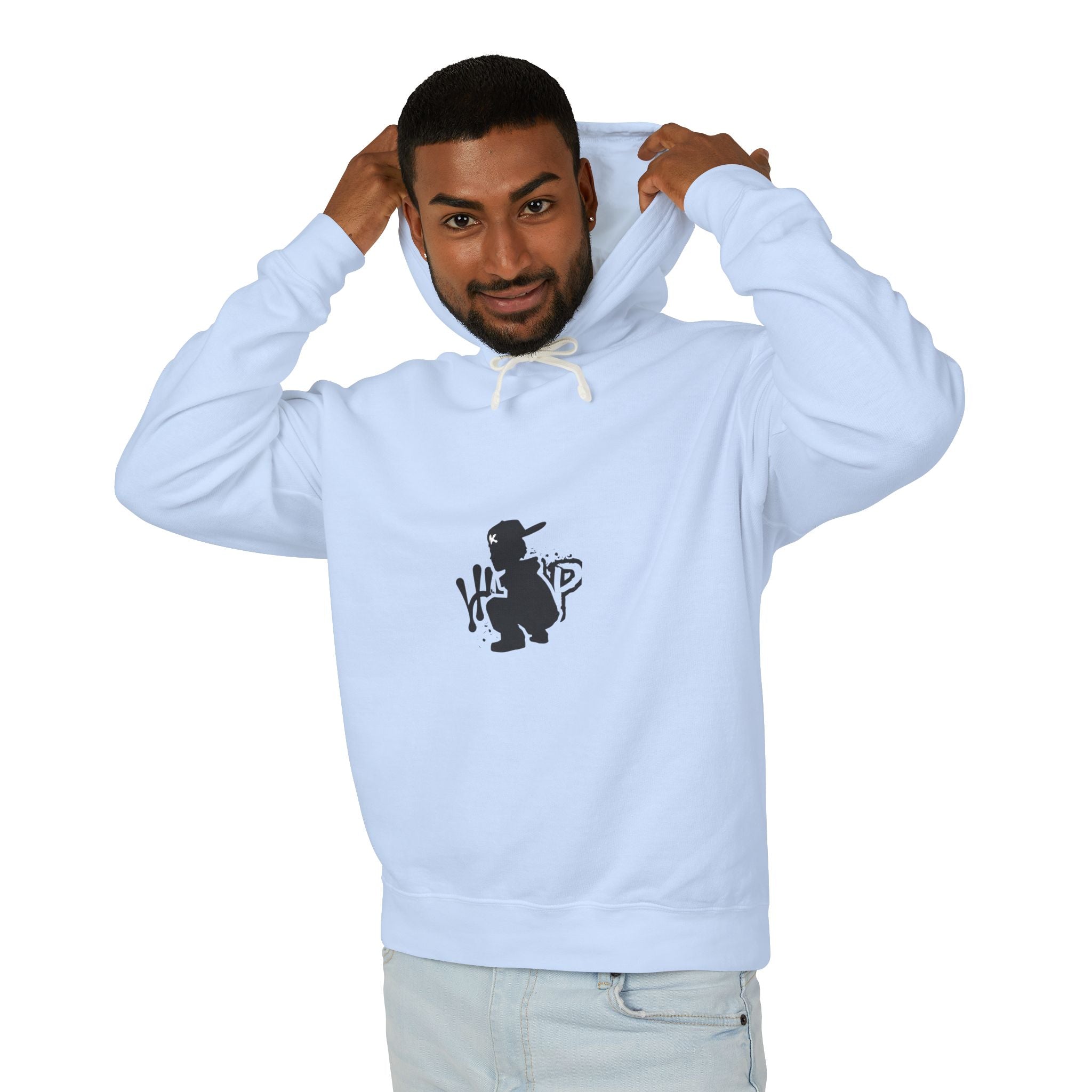 Unisex Lightweight Hooded Sweatshirt