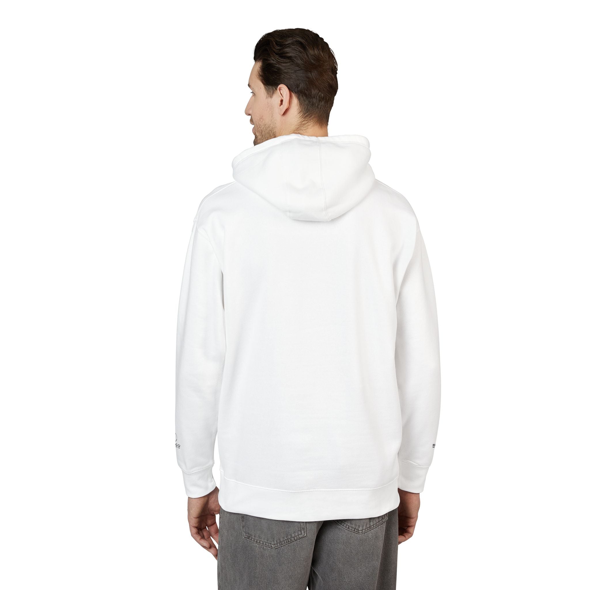 Cozy Unisex Fleece Hoodie with Colorful Graphic Design, Casual Wear, Gift for Him/Her, Holiday Hoodie, Comfortable Sweatshirt, Stylish