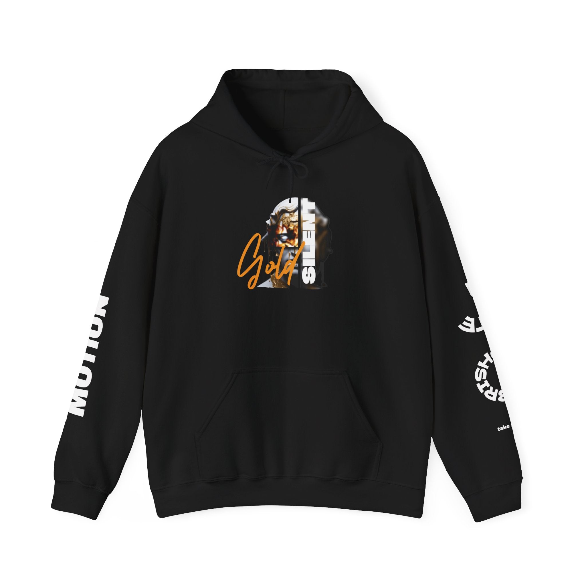 Gold Lion Unisex Heavy Blend Hooded Sweatshirt, Cozy Fall Fashion, Great Gift for Birthdays, Casual Outfit, Relaxed Vibes