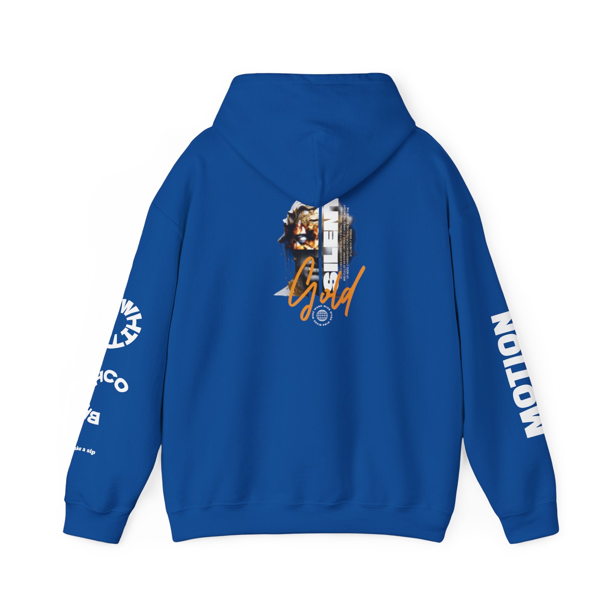 Gold Lion Unisex Heavy Blend Hooded Sweatshirt, Cozy Fall Fashion, Great Gift for Birthdays, Casual Outfit, Relaxed Vibes